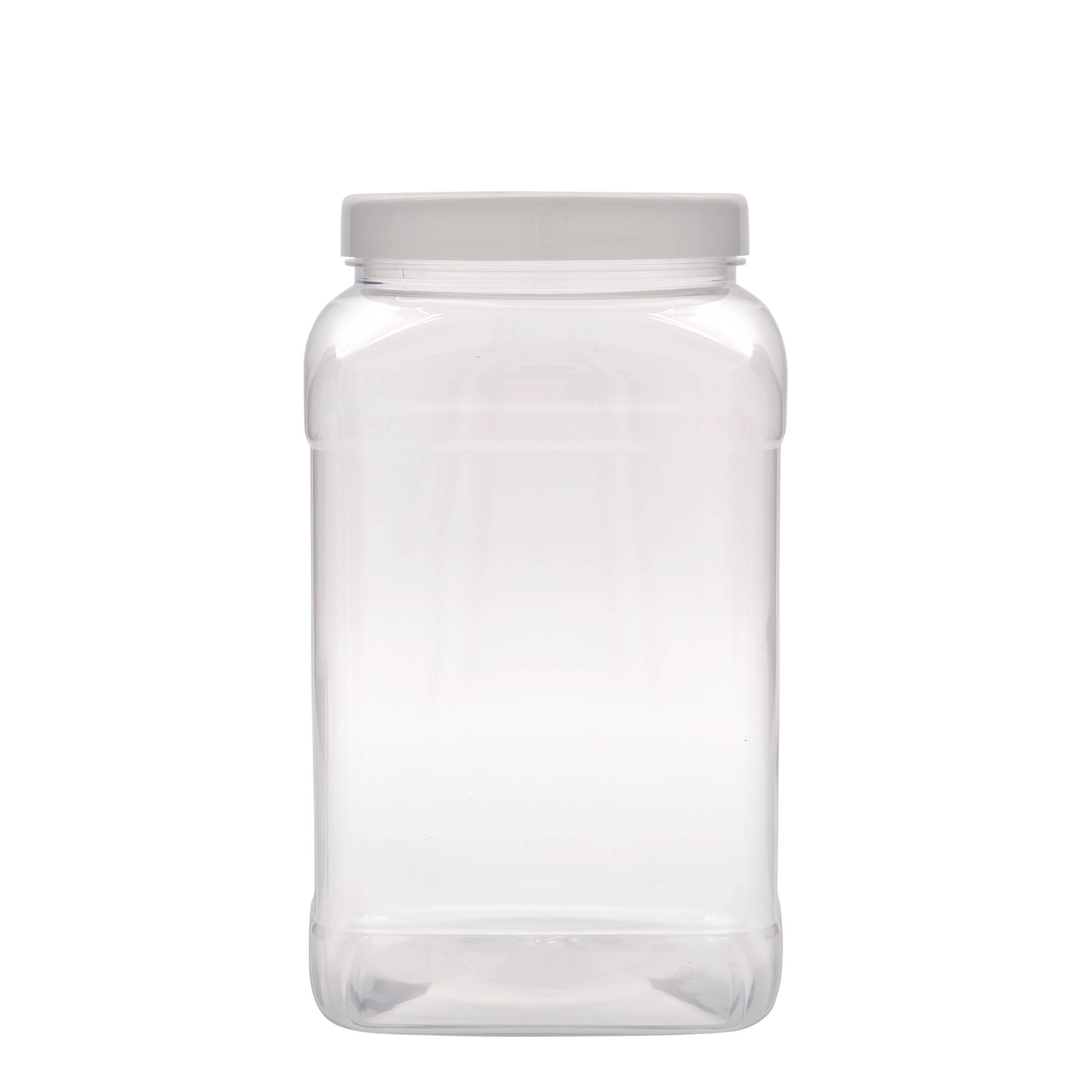 3.000 ml PET-kvadratna posoda 'Dana', plastika, odprtina: 110/400