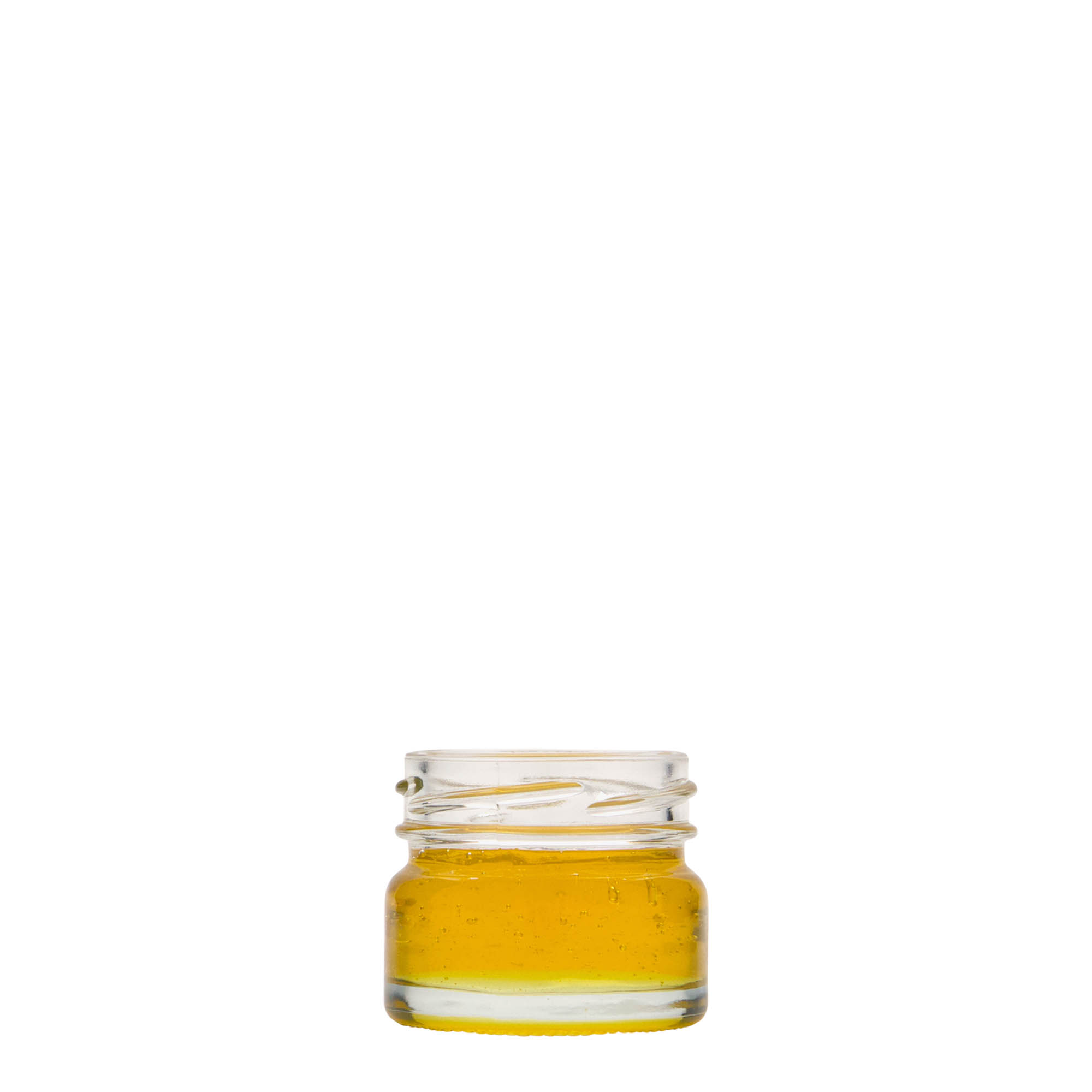30 ml ploska okrogla steklenička, odprtina: Twist-Off (TO 43)