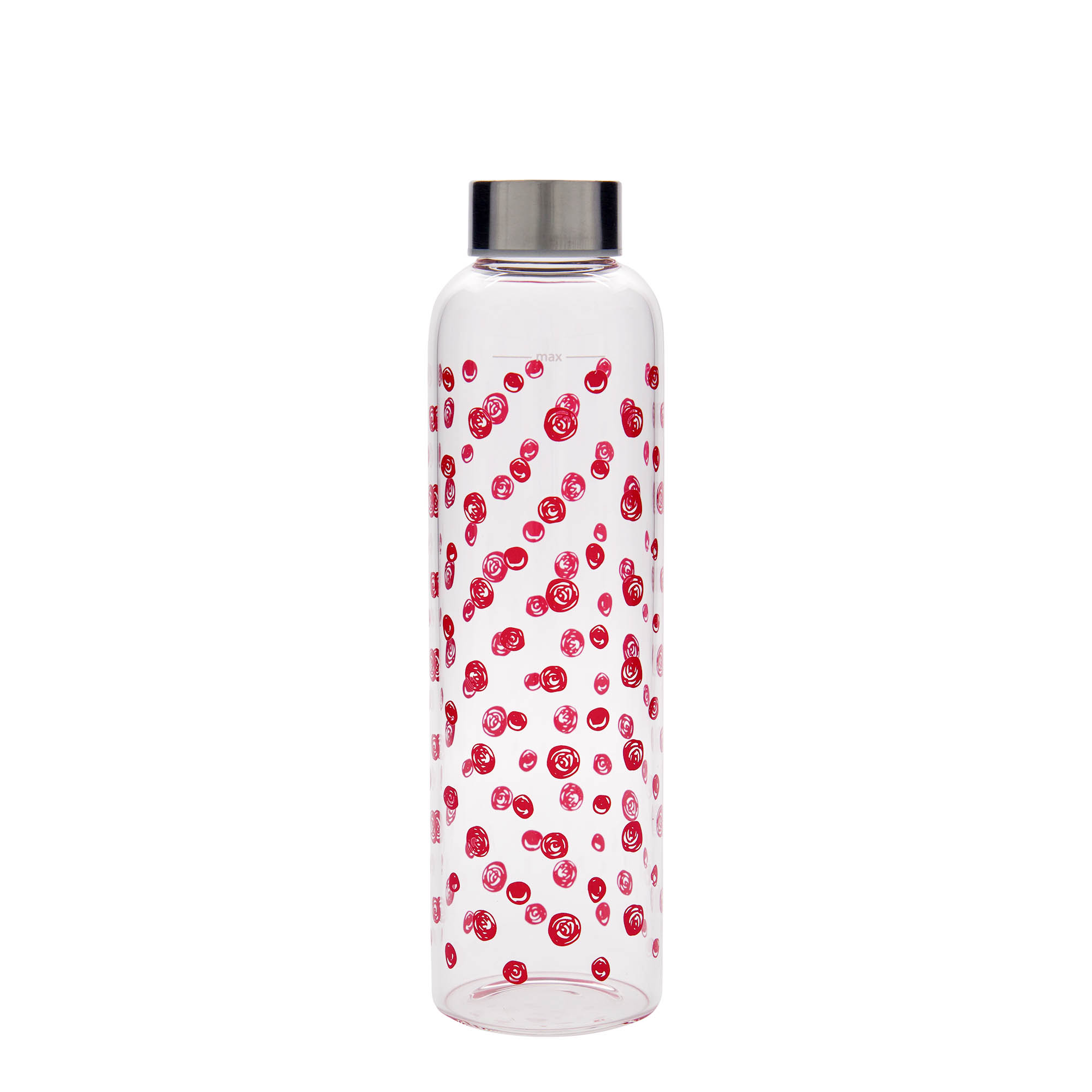 500 ml steklenica za pitje 'Perseus - Rdeče pike', odprtina: navojni zamašek 500 ml steklenica za pitje 'Perseus - Rdeče pike', odprtina: navojni zamašek