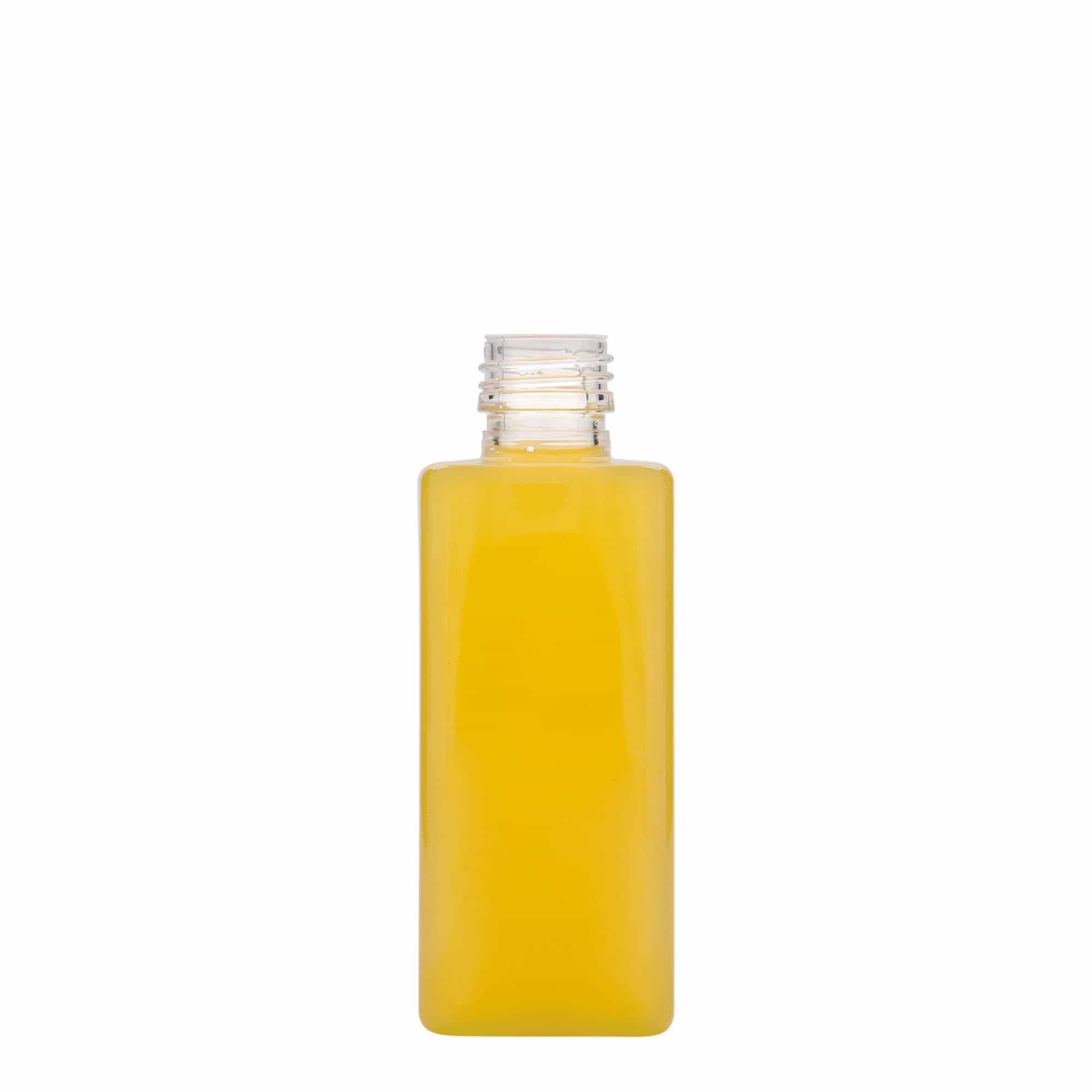 250 ml PET-flaska 'Karl', kvadratna, plastika, odprtina: PP 28 250 ml PET-flaska 'Karl', kvadratna, plastika, odprtina: PP 28