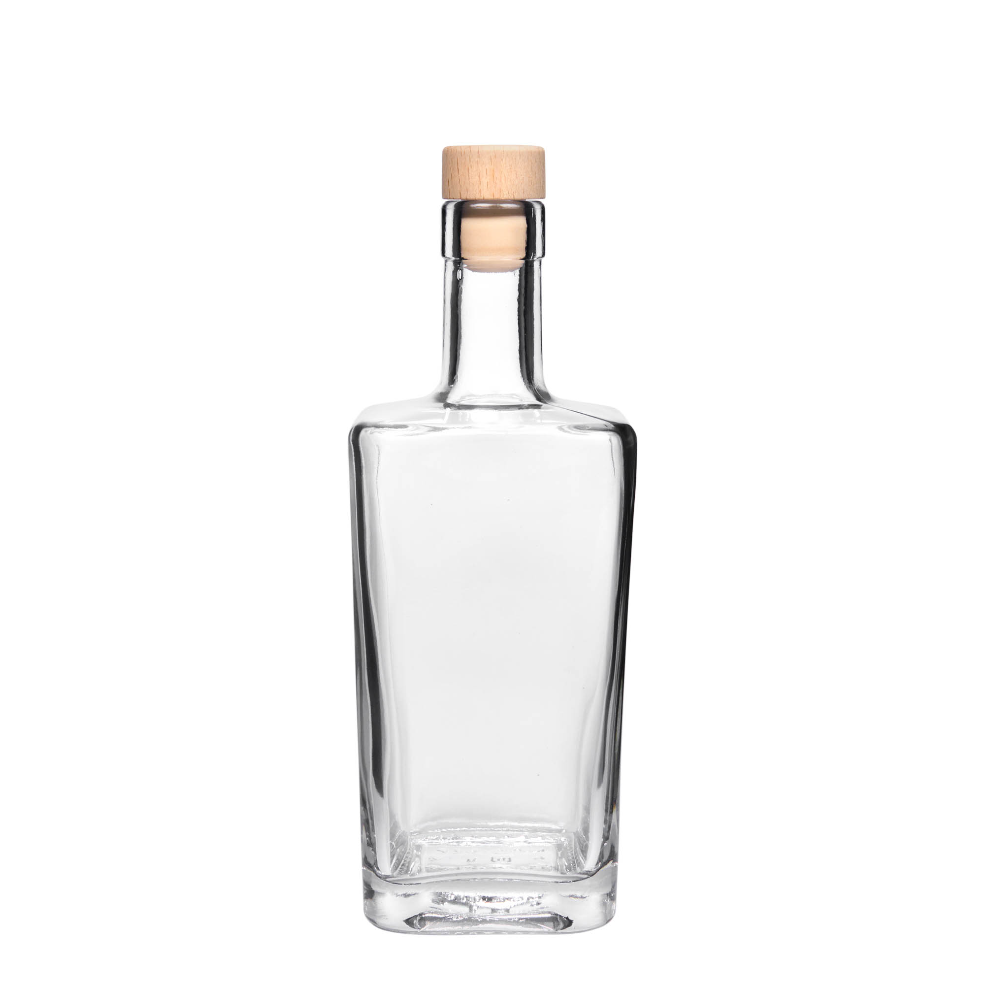 500 ml steklenica 'Noel', kvadratna, odprtina: pluta
