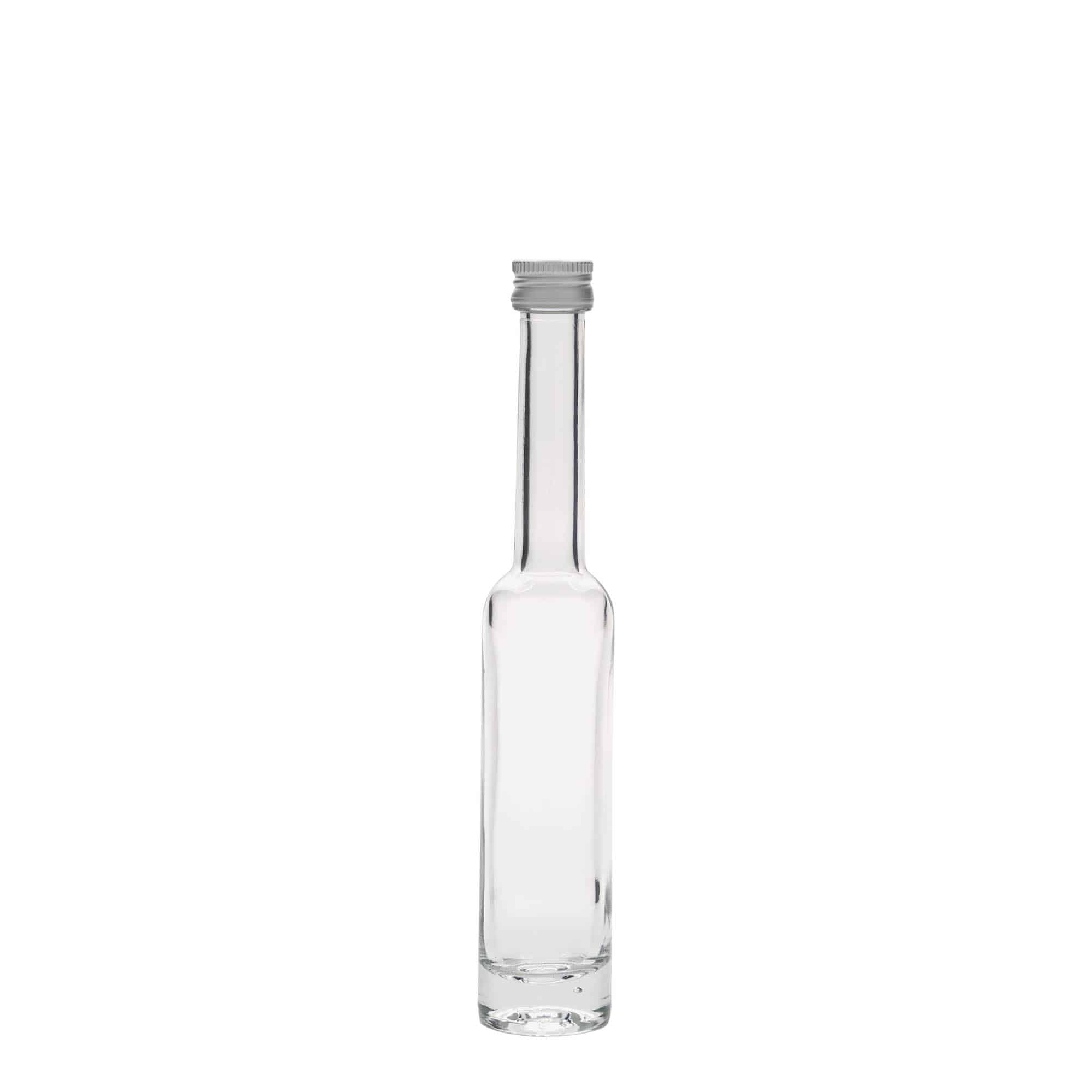 40 ml steklena steklenica »Platina«, ustje: PP 18