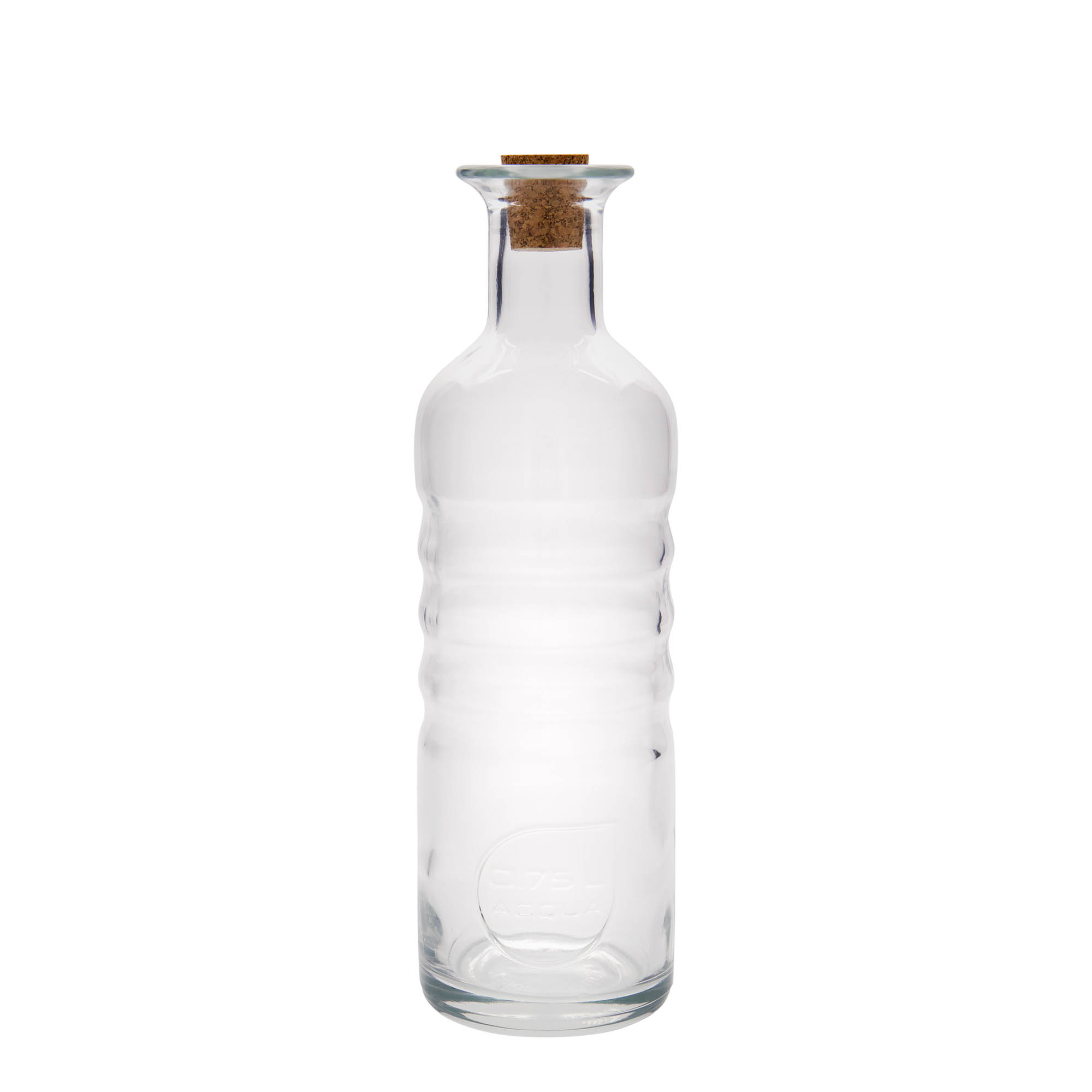 750 ml steklenica 'Optima Acqua', odprtina: pluta