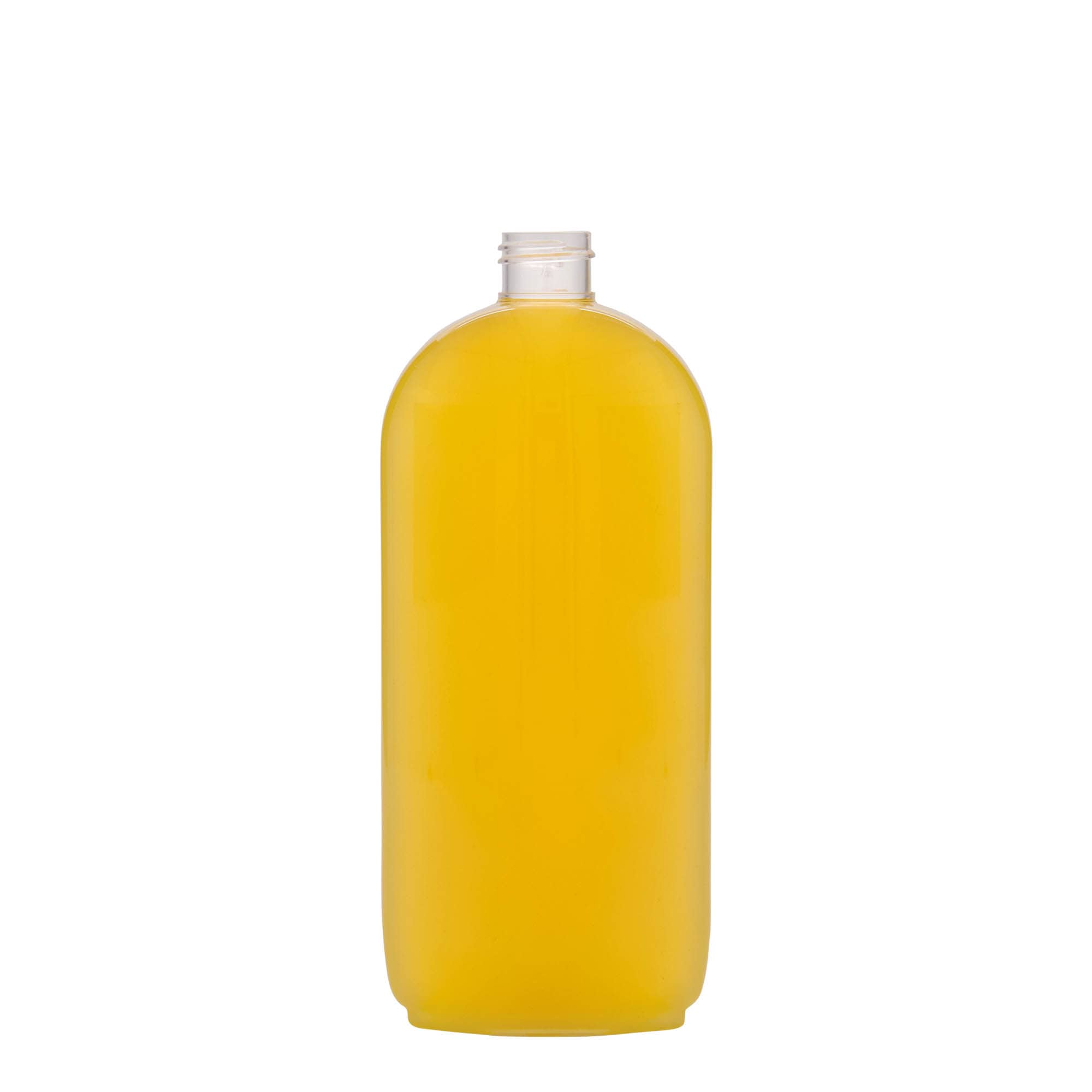 500 ml PET-flaska 'Iris', ovalna, plastika, odprtina: 24/410