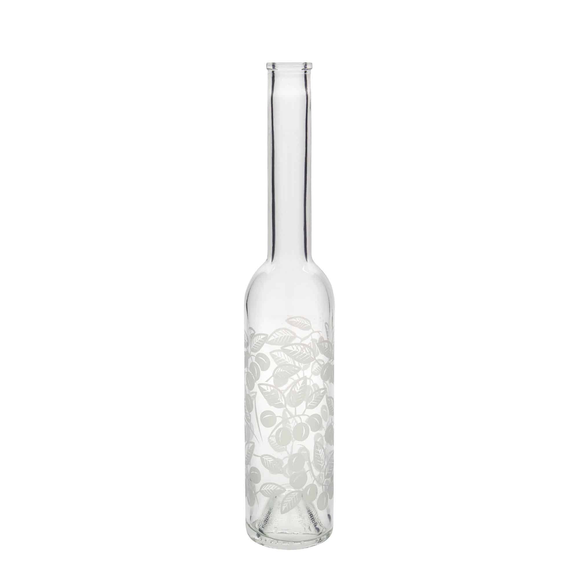 350 ml steklena steklenica »Opera«, motiv: mirabela, ustje: pluta 350 ml steklena steklenica »Opera«, motiv: mirabela, ustje: pluta