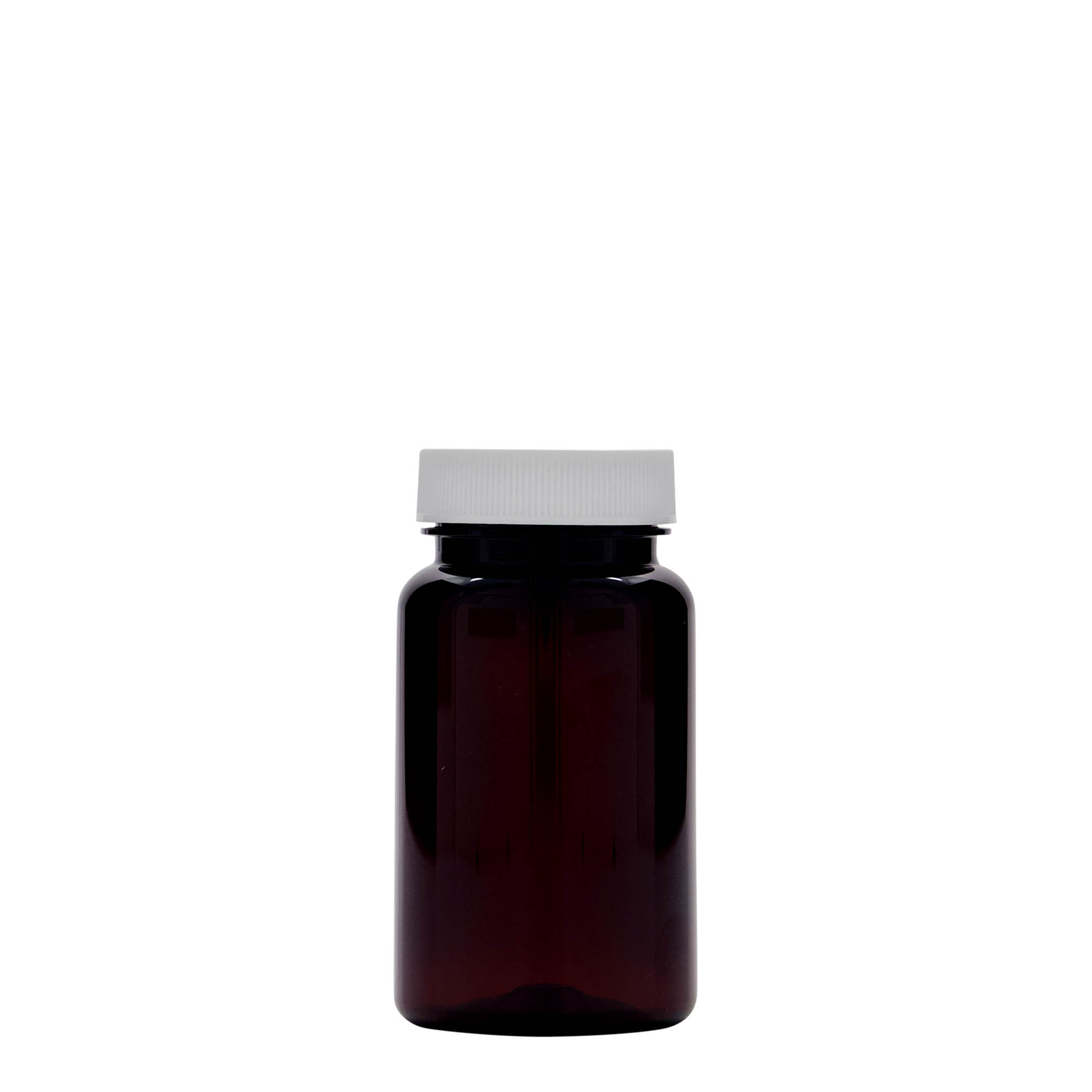 100 ml PET-embalaža, plastika, rjava, odprtina: 38/400