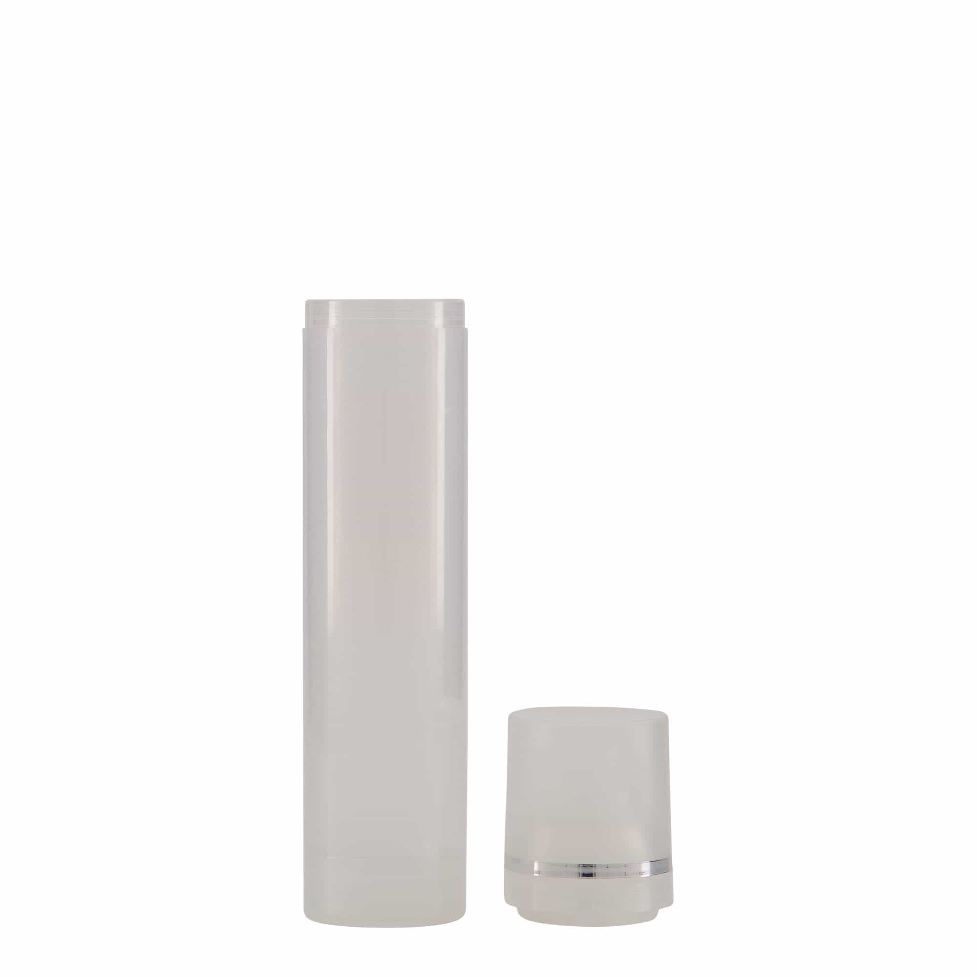 100 ml Airless dozirnik 'Mezzo', PP-plastika, naraven