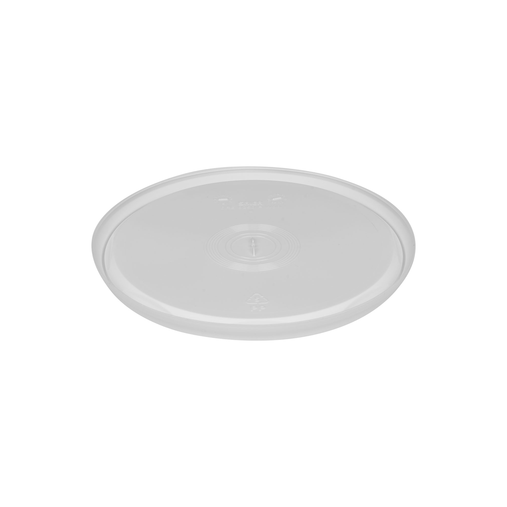 Pokrov za vedro 2,5 l, PP-plastika, bel