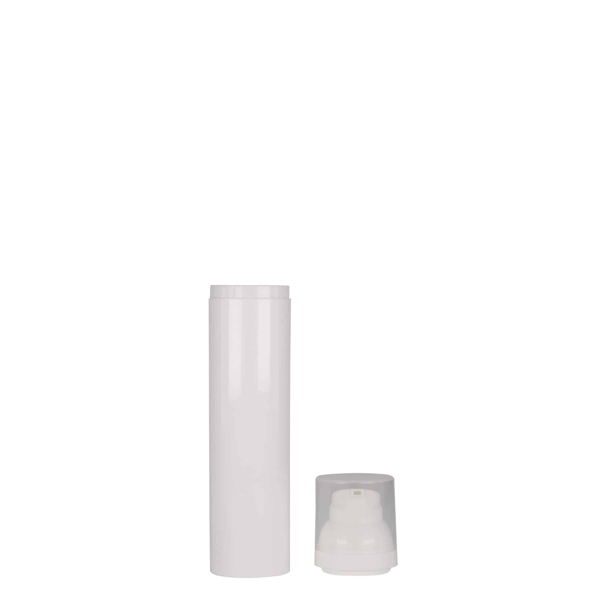 100 ml brezzračni dozirnik »Mezzo«, plastika PP, bela