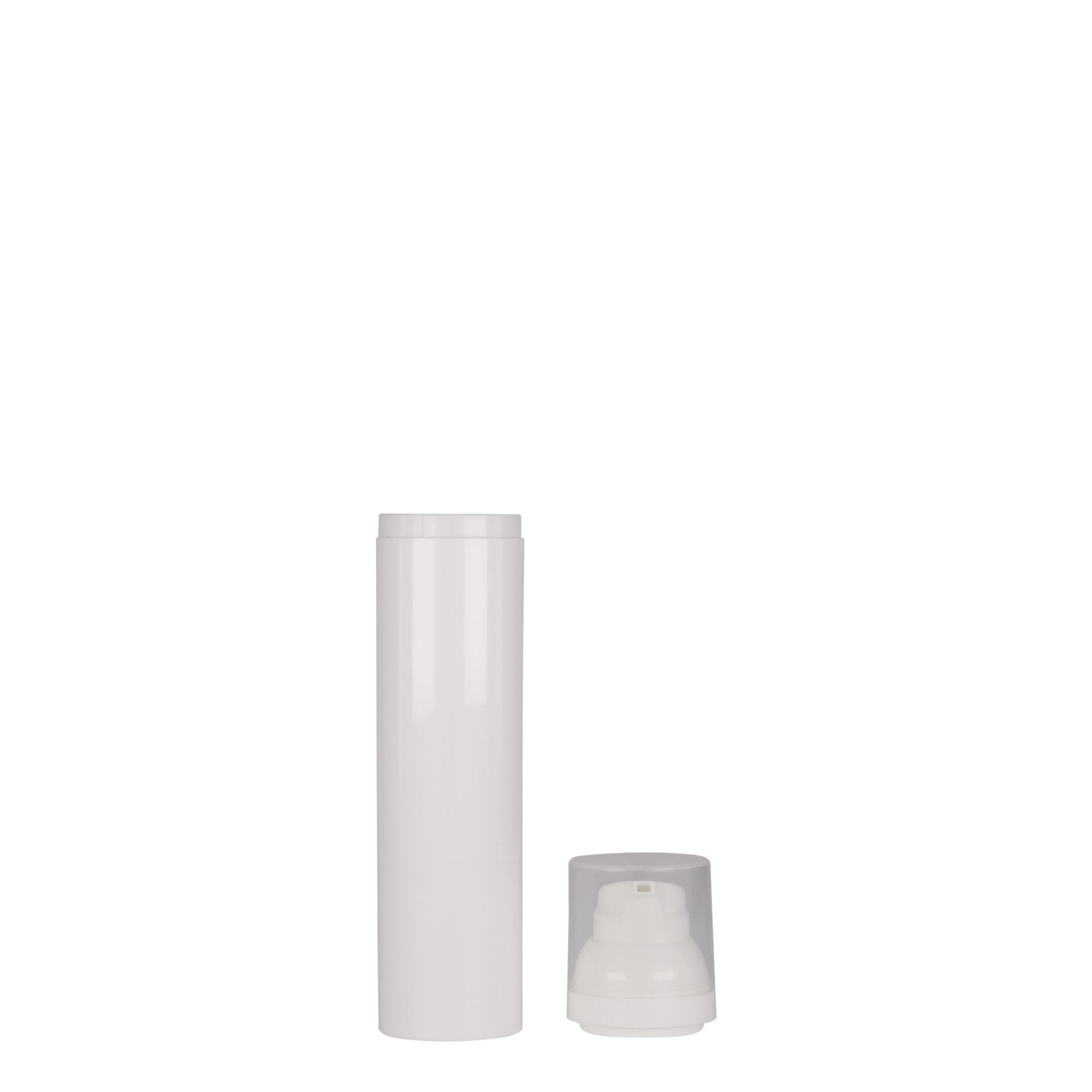 100 ml Airless dozirnik 'Mezzo', PP-plastika, bel