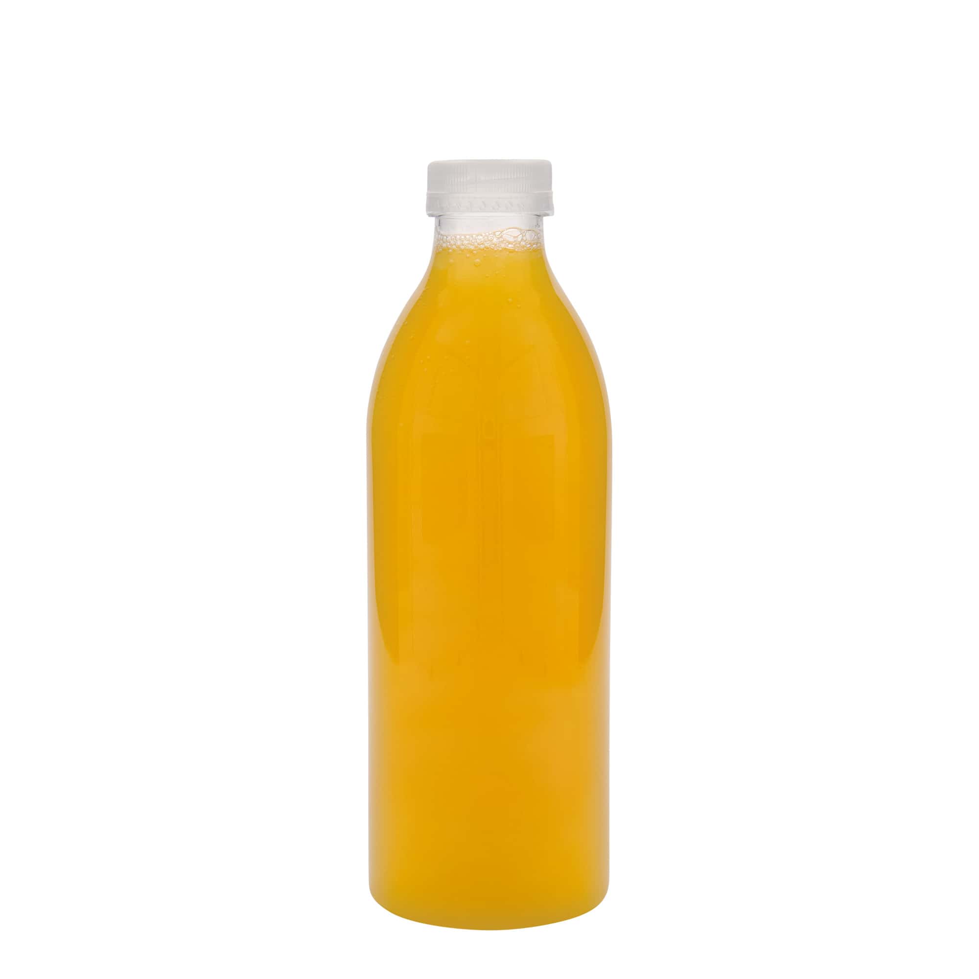 1.000 ml PET-flaska standard, plastika, odprtina: 38 mm