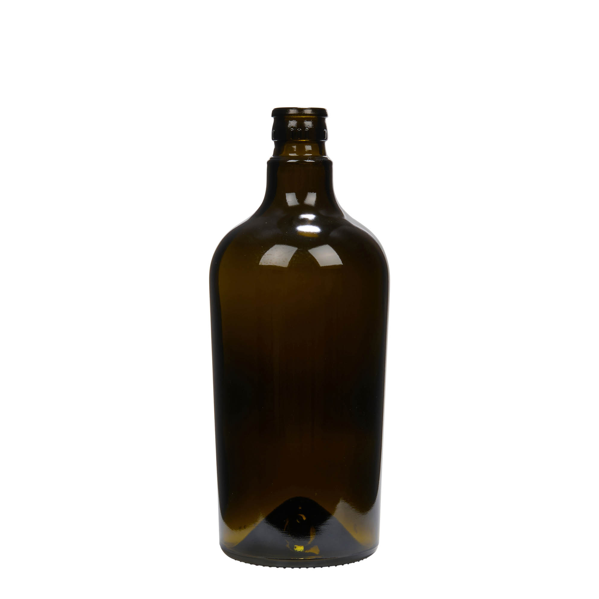 750 ml steklenica za kis/oljčno olje 'Oleum', steklo, starinsko zeleno, odprtina: DOP 750 ml steklenica za kis/oljčno olje 'Oleum', steklo, starinsko zeleno, odprtina: DOP