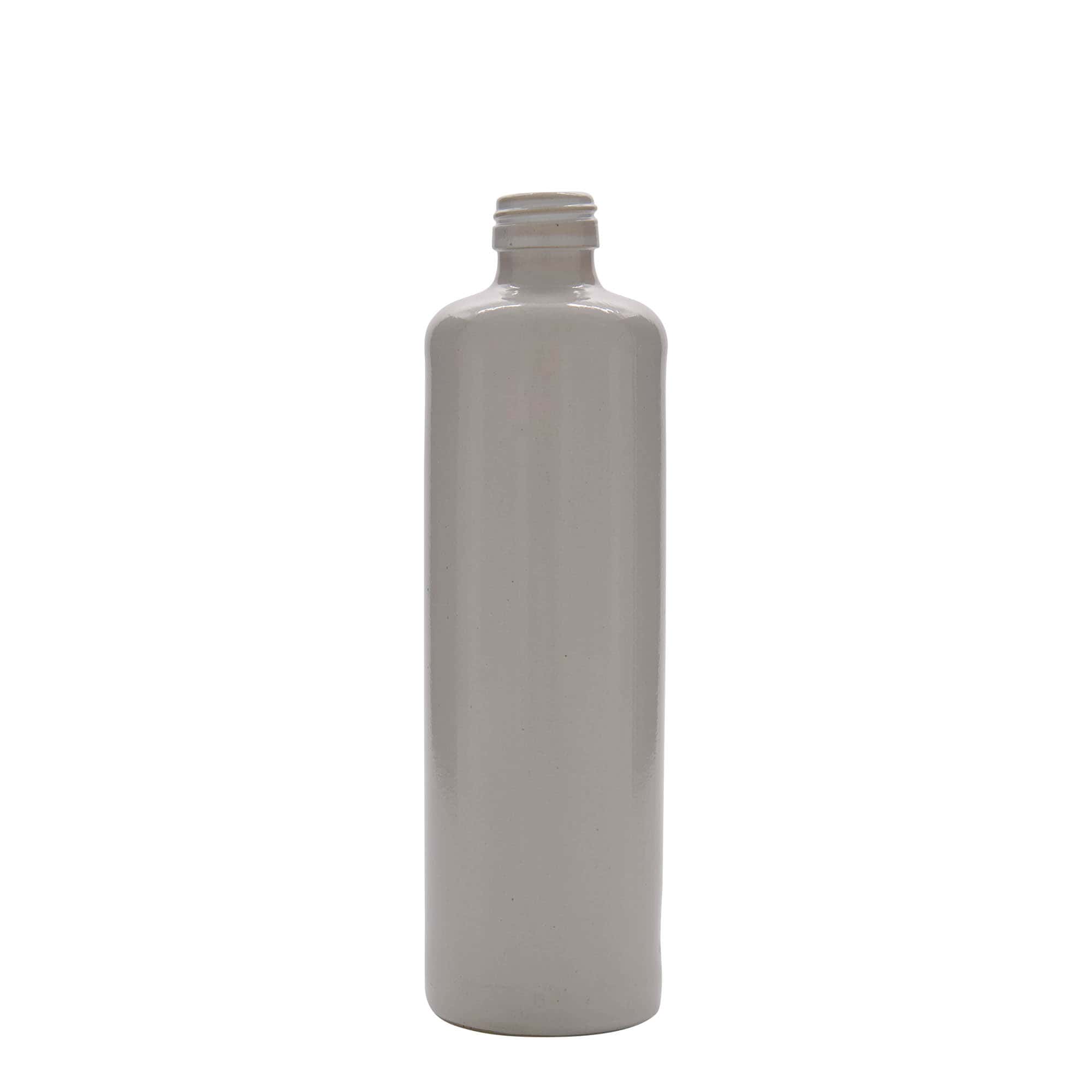 500 ml glineni vrč, kamnina, bel, odprtina: PP 31,5