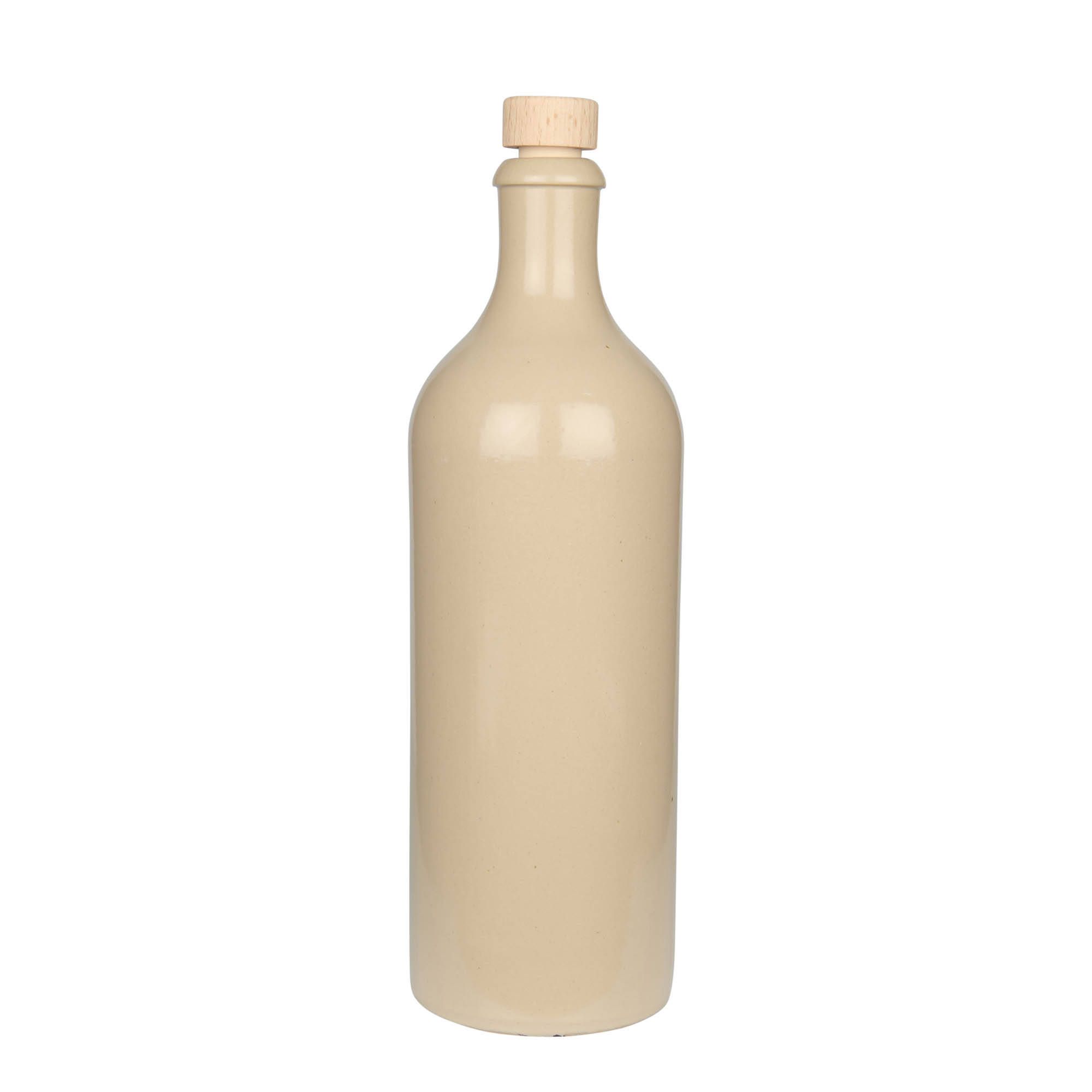 750 ml glineni vrč, kamnina, bež, odprtina: pluta
