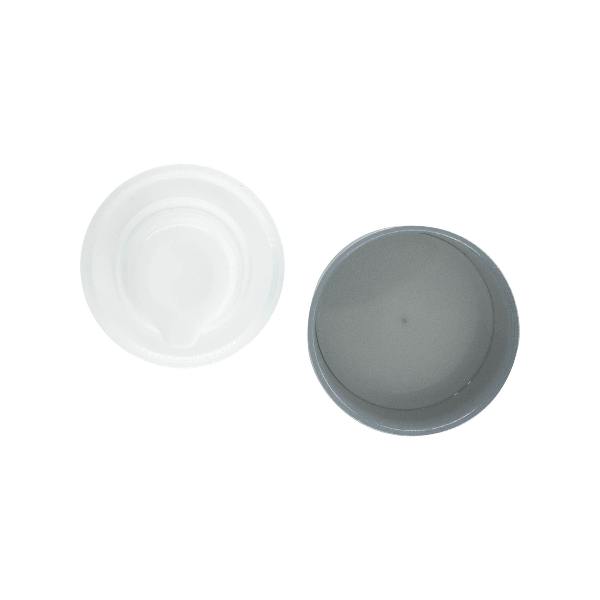 Brezzračni razpršilni čep 'Micro', PP-plastika, srebrne barve