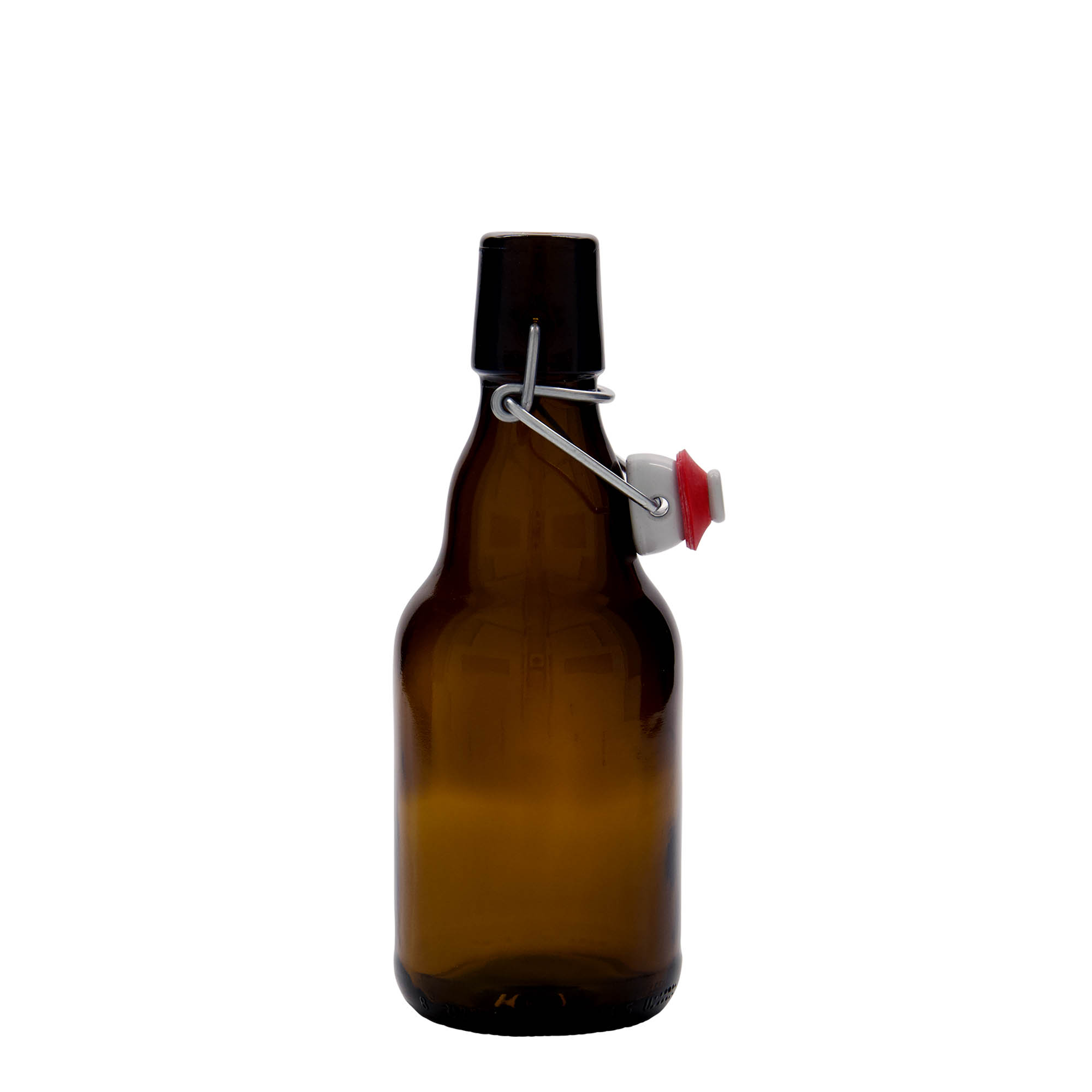 330 ml steklenica piva 'Steinie', steklo, rjava, odprtina: s sponko