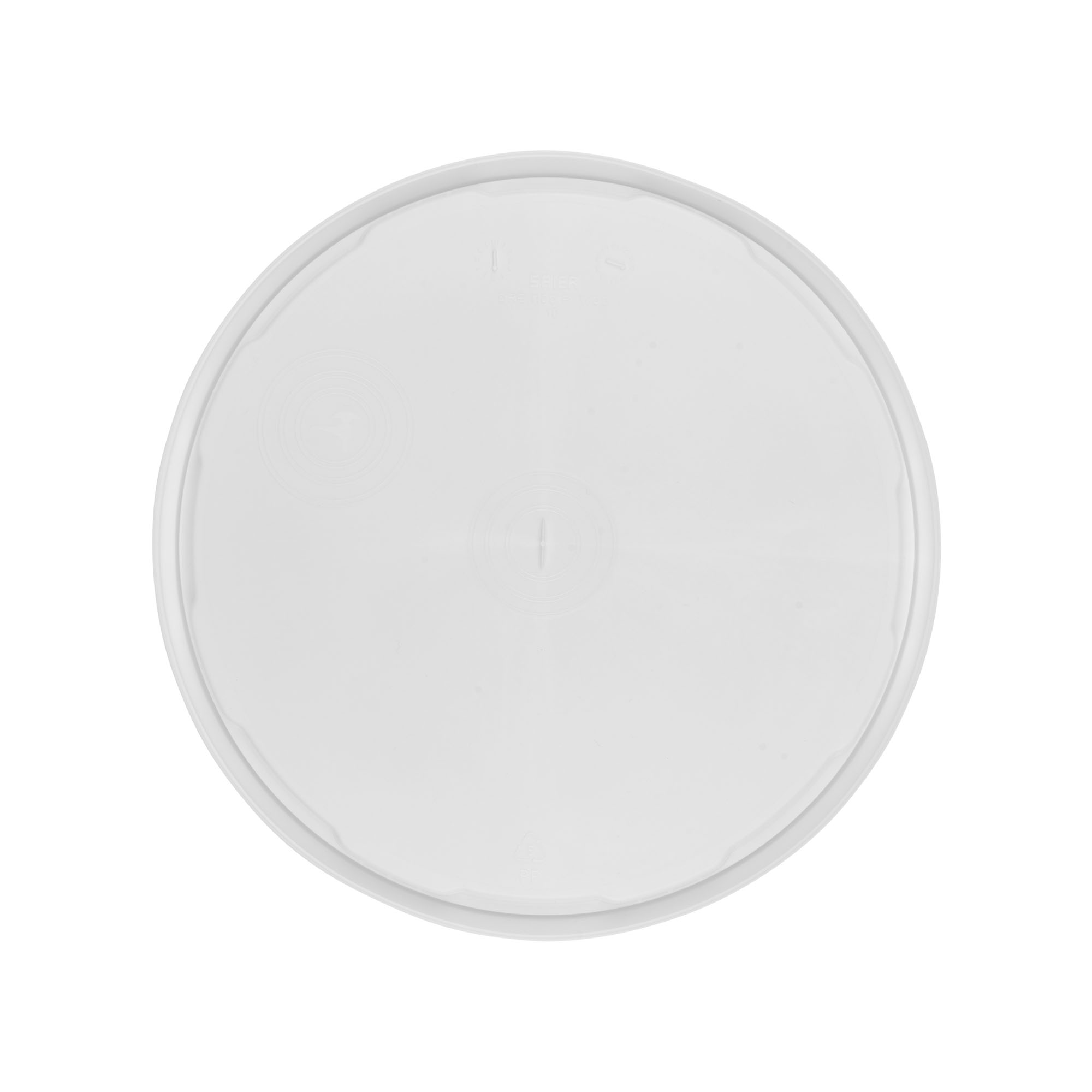 Pokrov za vedro 12,5 l, PP-plastika, bel