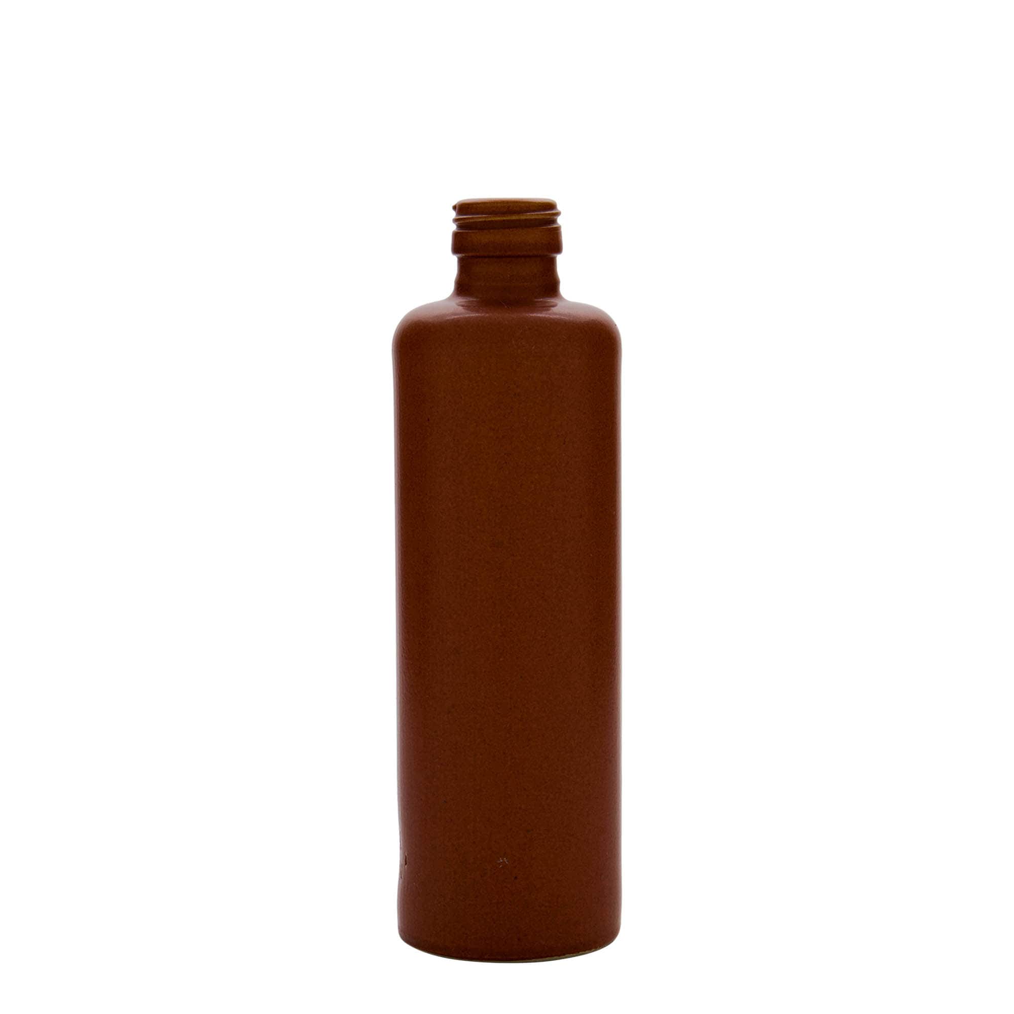 350 ml glineni vrč, kamnina, rdeče-rjav, ustje: PP 31,5