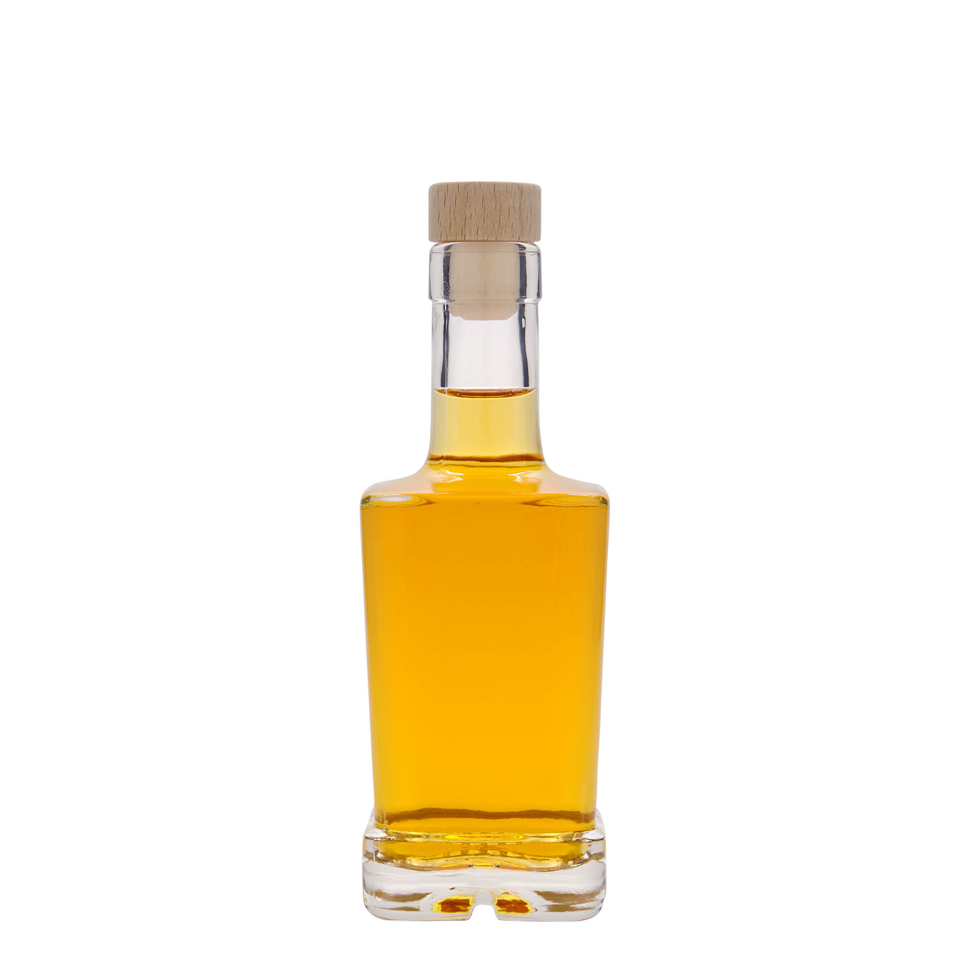 250 ml steklenica 'Rene', kvadratna, odprtina: zamašek