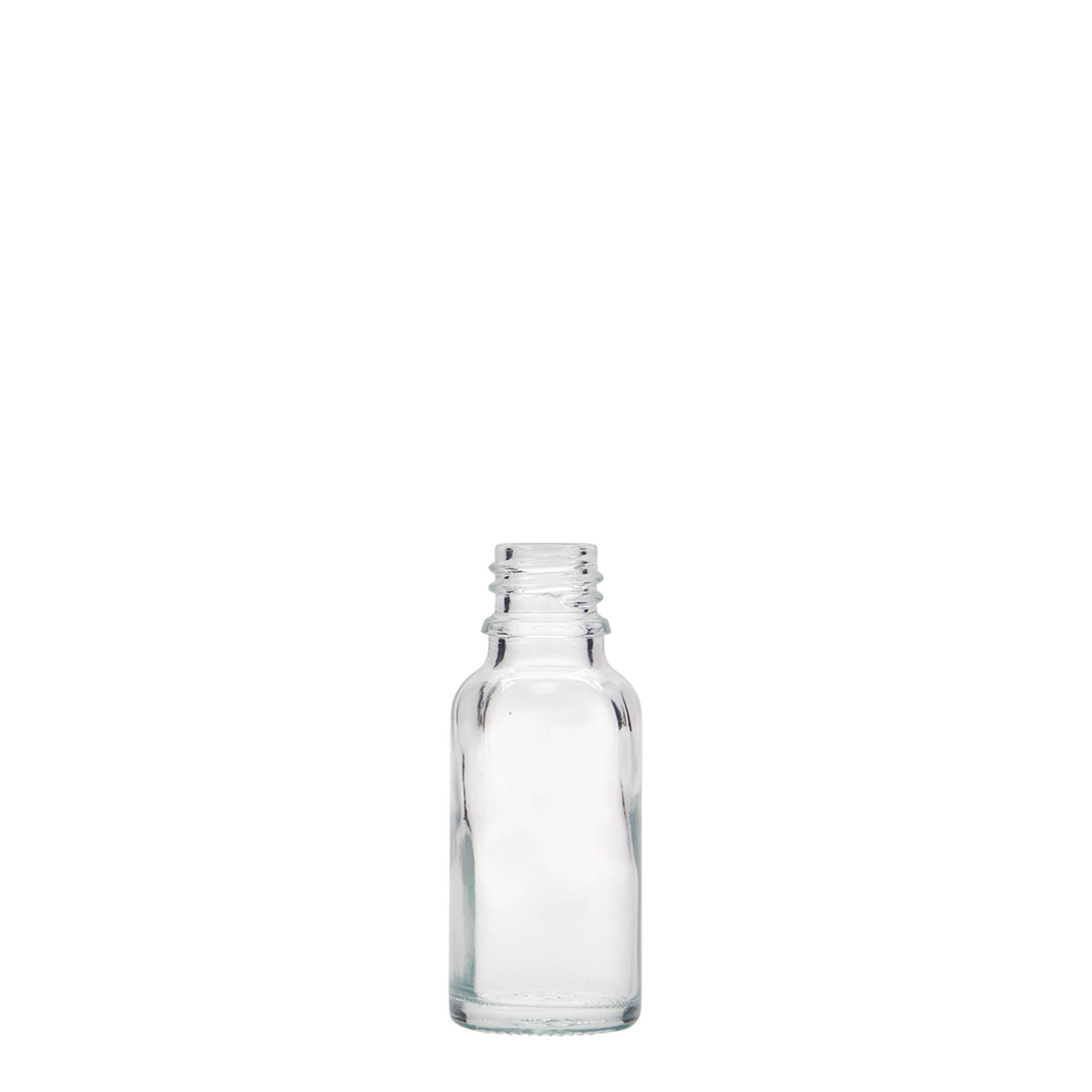20 ml medicinska steklenička, steklo, odprtina: DIN 18