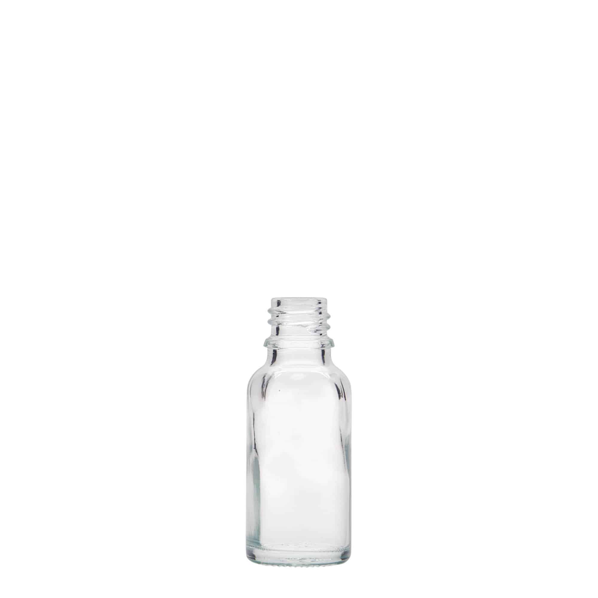20 ml medicinska steklenička, steklo, odprtina: DIN 18