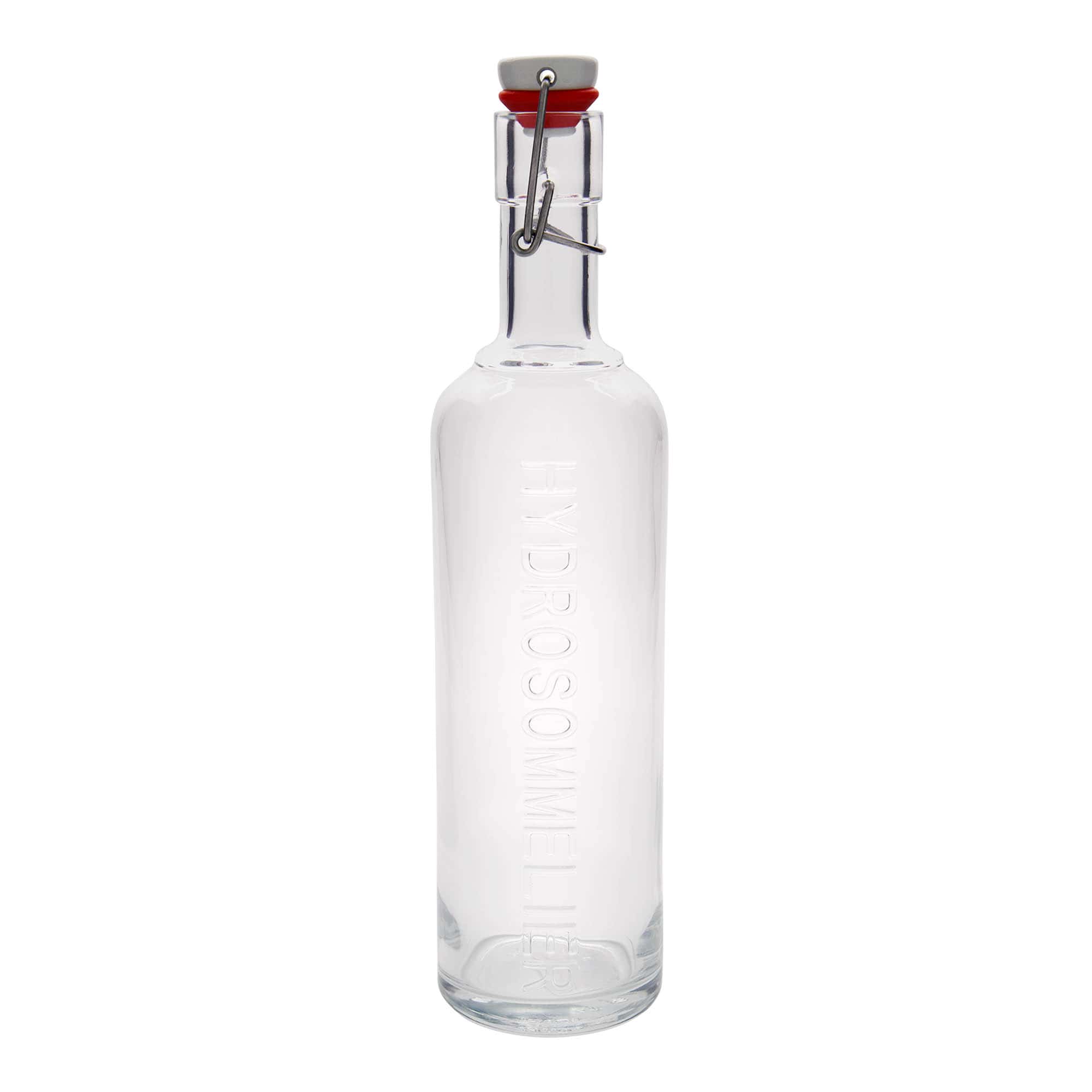 1.000 ml steklenica iz stekla 'Optima Hydrosommelier', odprtina: s sponko zapiranje