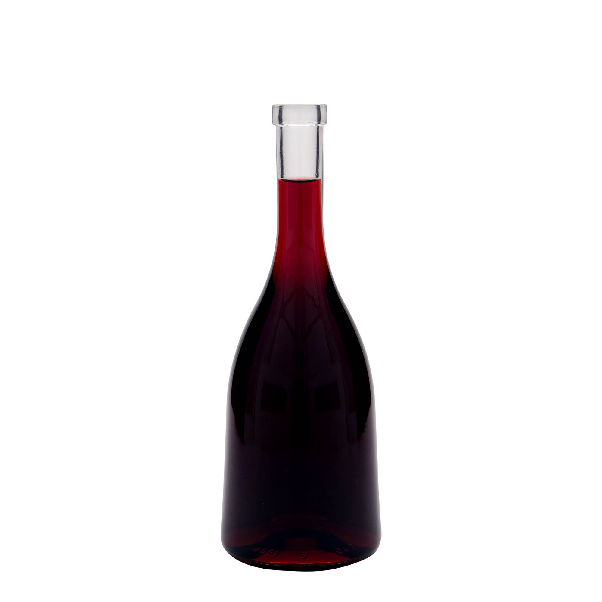 500 ml steklenica iz stekla 'Rustica speciale speciale', odprtina: pluta 500 ml steklenica iz stekla 'Rustica speciale speciale', odprtina: pluta