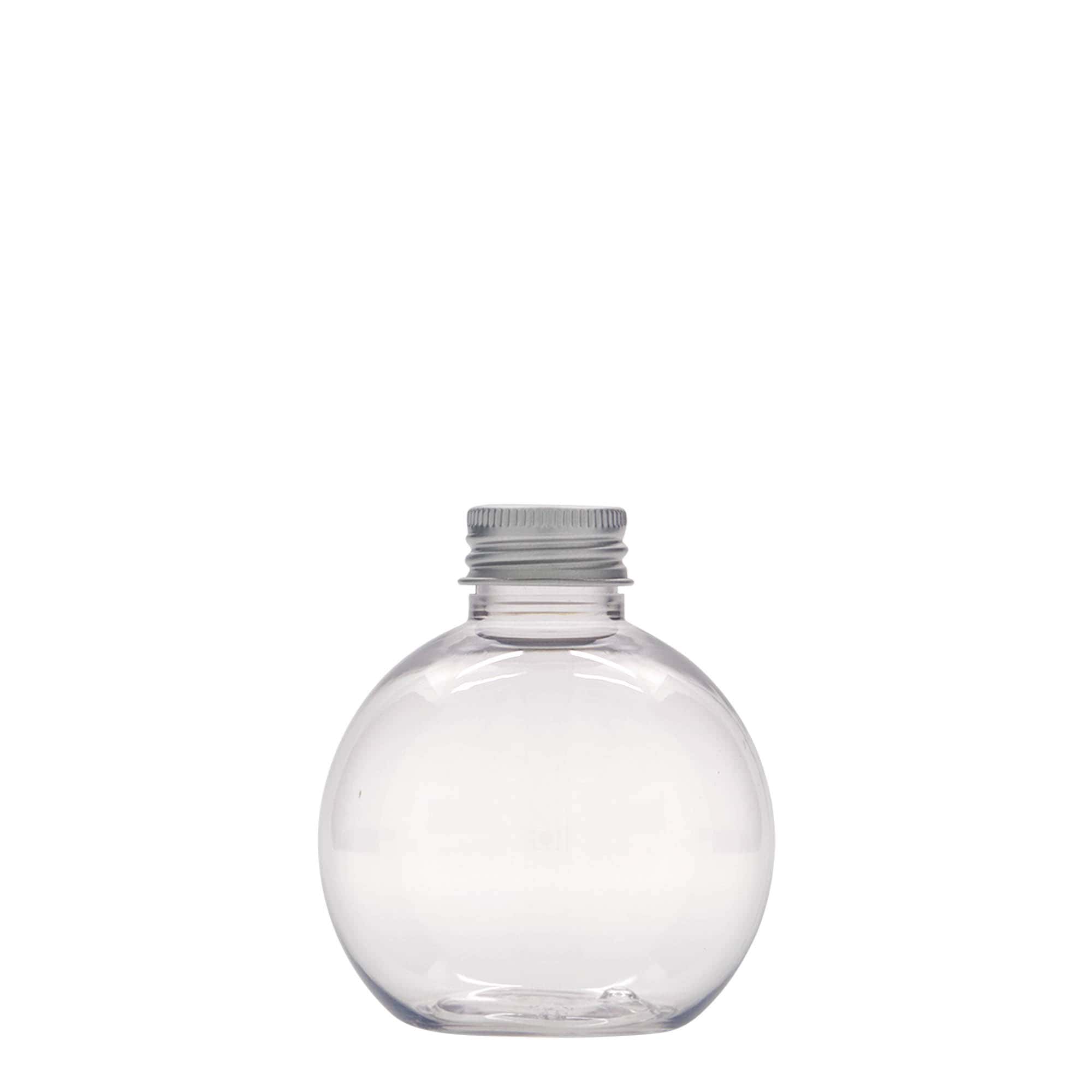 150 ml PET-flaska 'Perry', okrogla, plastika, odprtina: 24/410