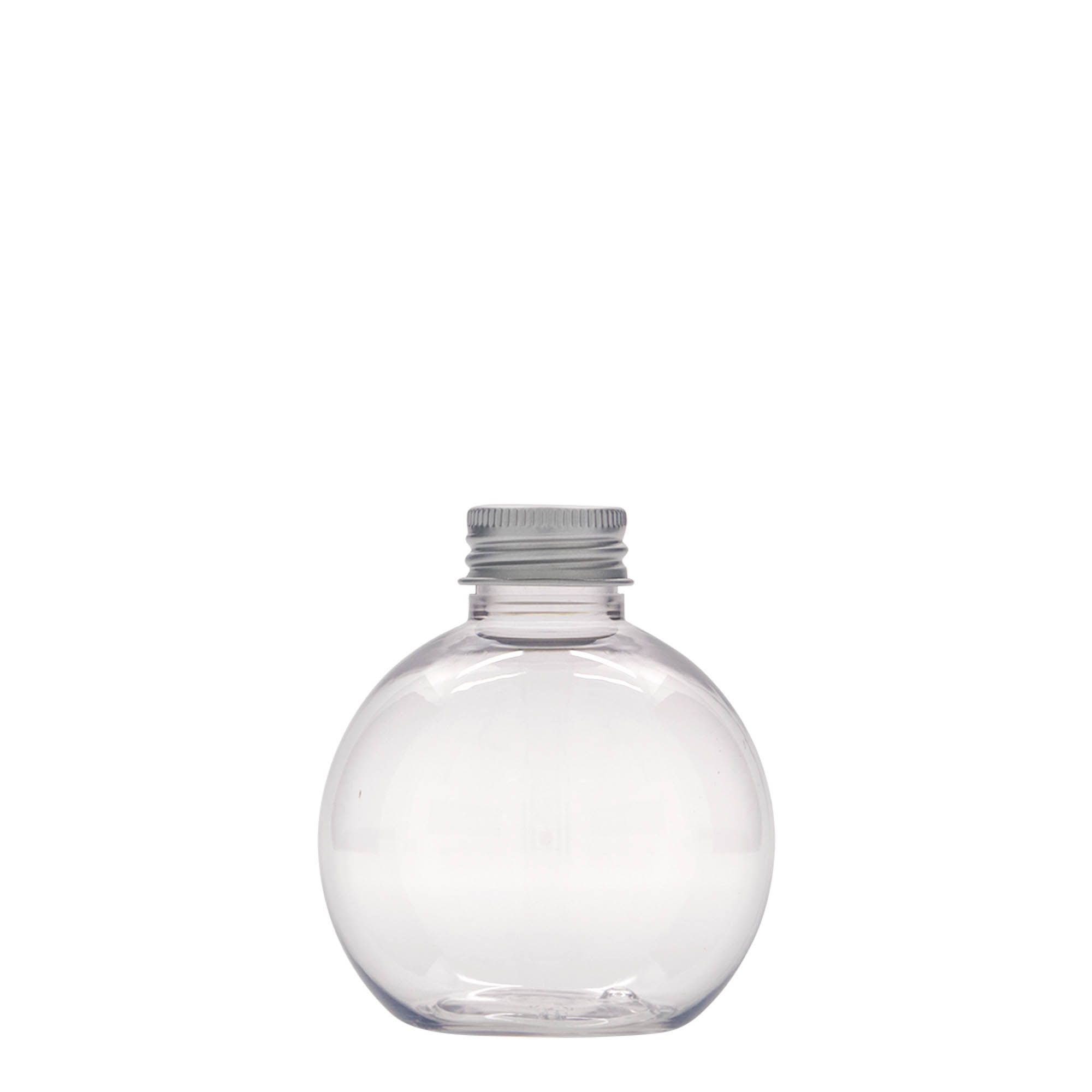 150 ml PET-flaska 'Perry', okrogla, plastika, odprtina: 24/410