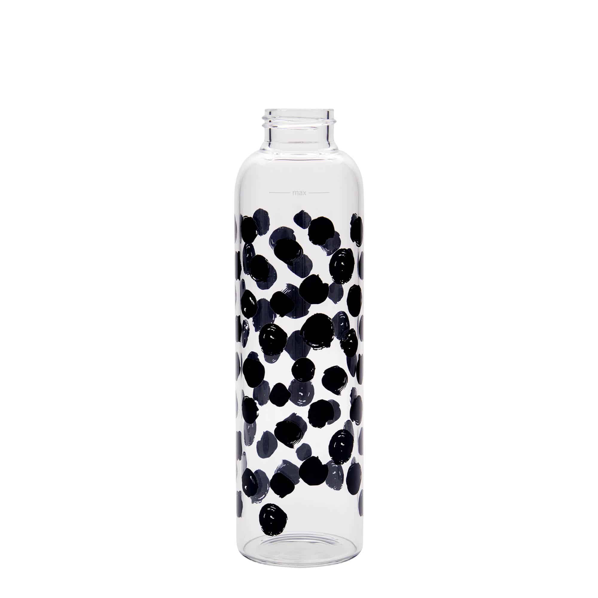500 ml steklenica za pijačo »Perseus«, motiv: črne pike, ustje: navojni zamašek