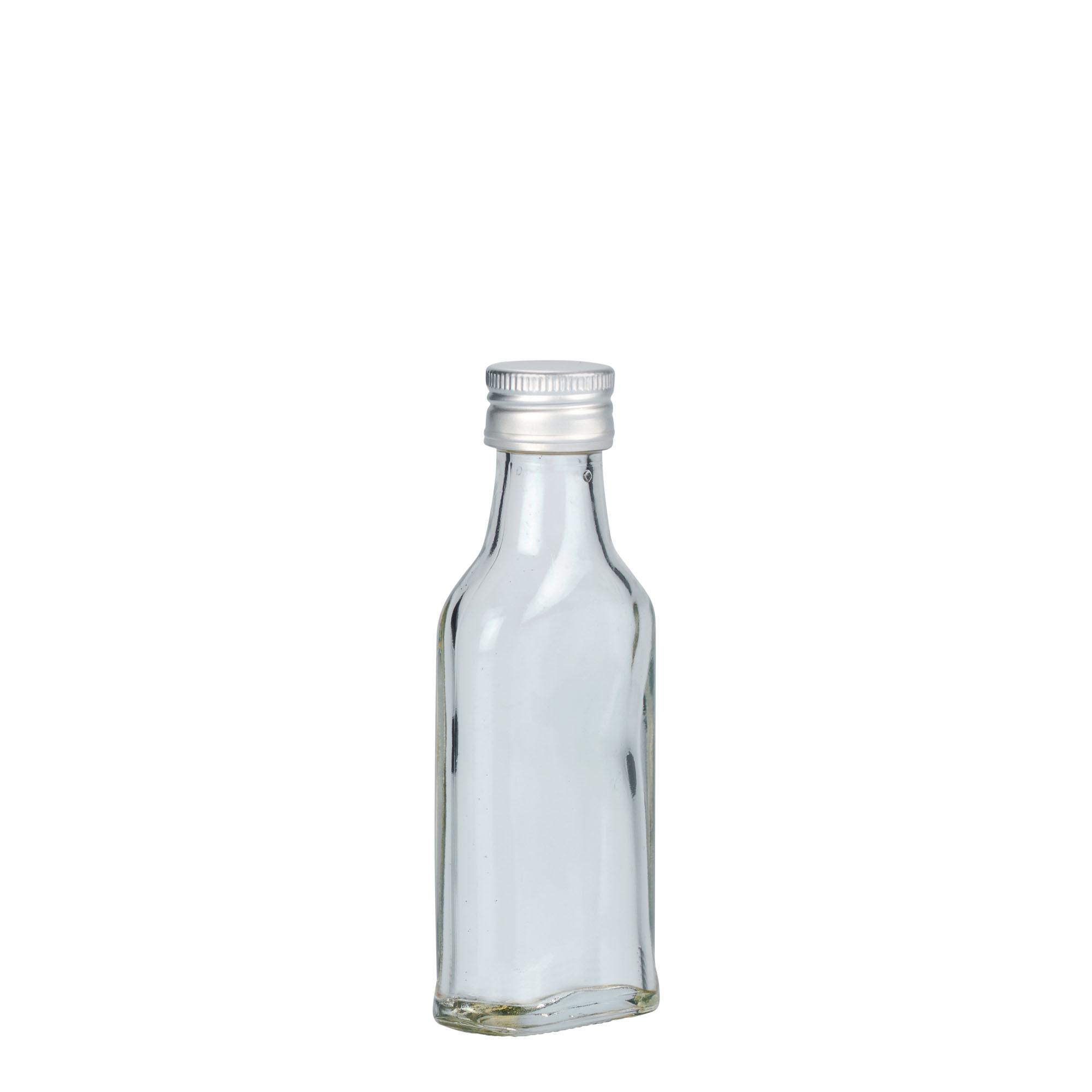 40 ml žepna steklenička, pravokotna, odprtina: PP 22