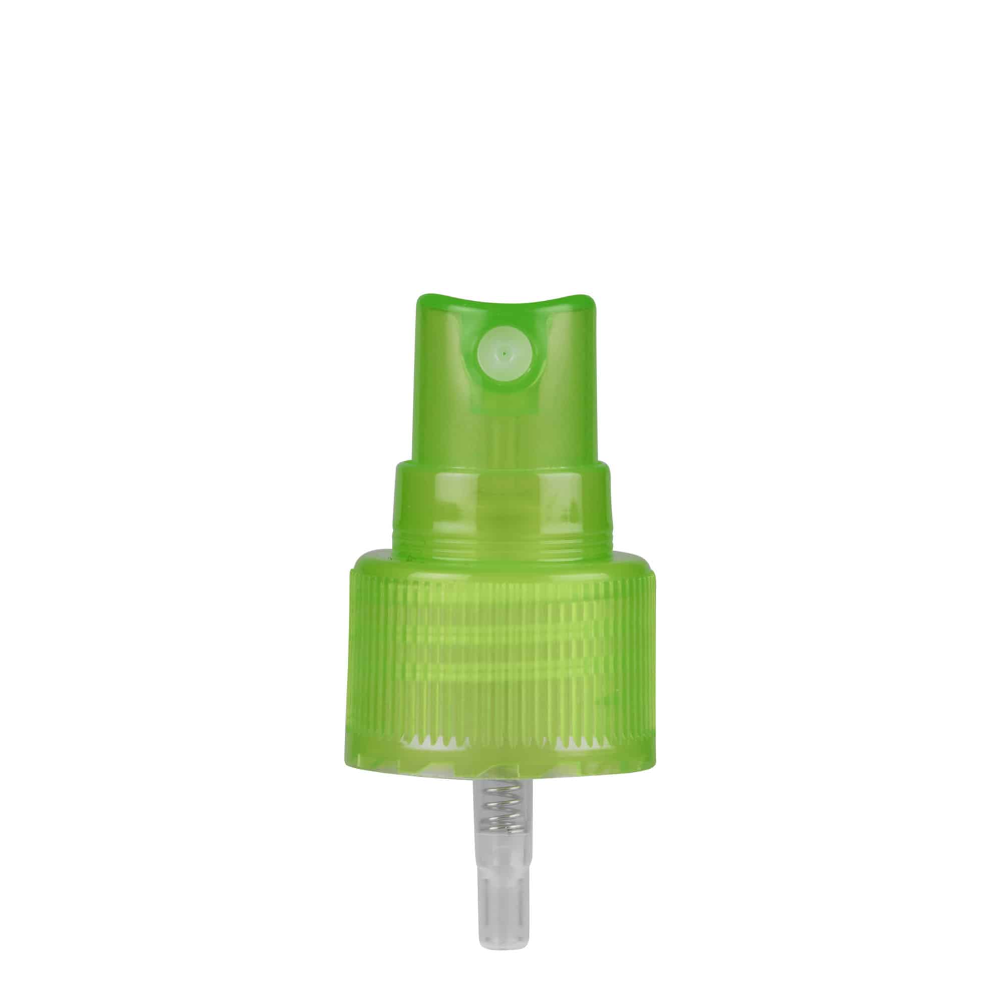 Vijak z razpršilcem, PP-plastika, zelena, za odprtino: 24/410