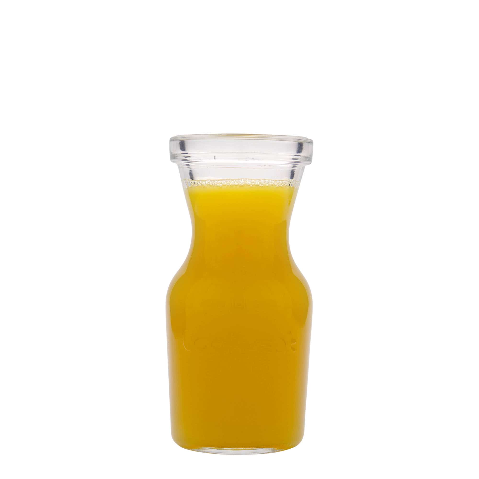 250 ml steklena karafa »Lock-Eat«, ustje: zamašek s tesnilom s patentom