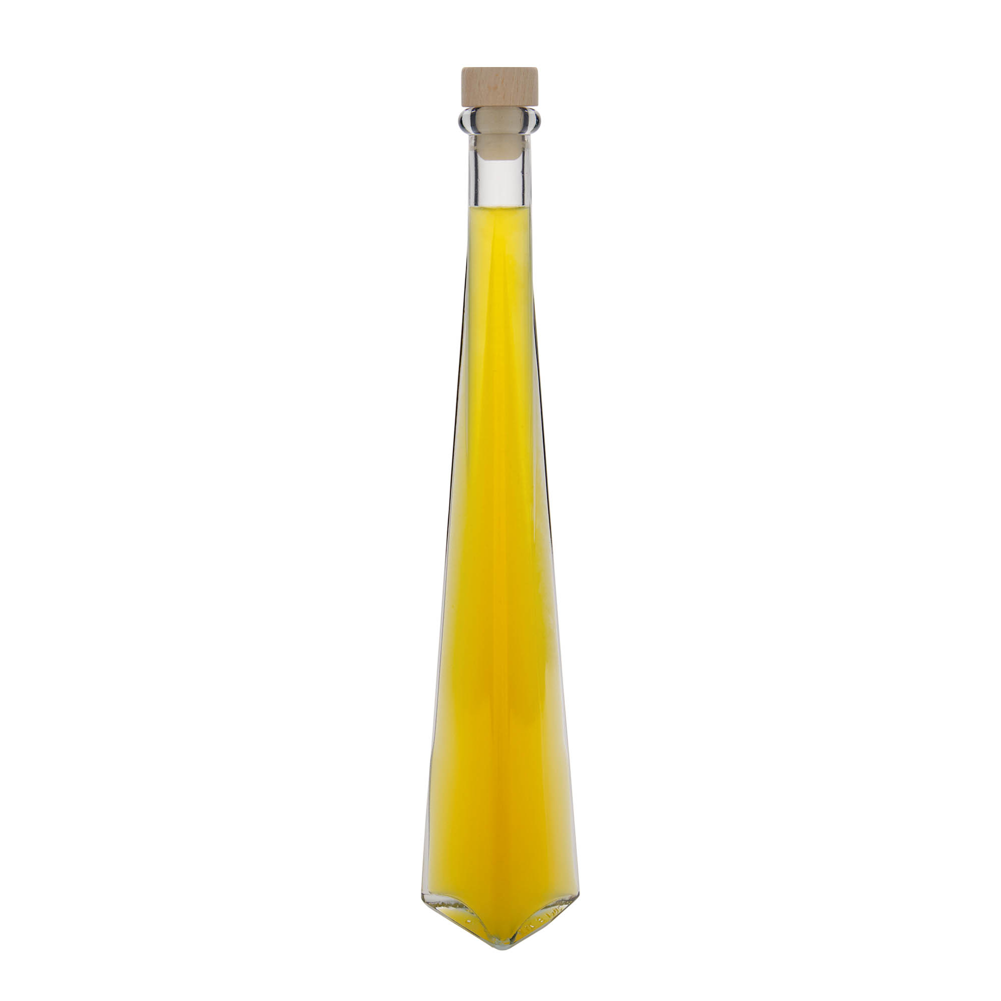 200 ml steklenica 'Dama Triangolore', trikotna, odprtina: zamašek