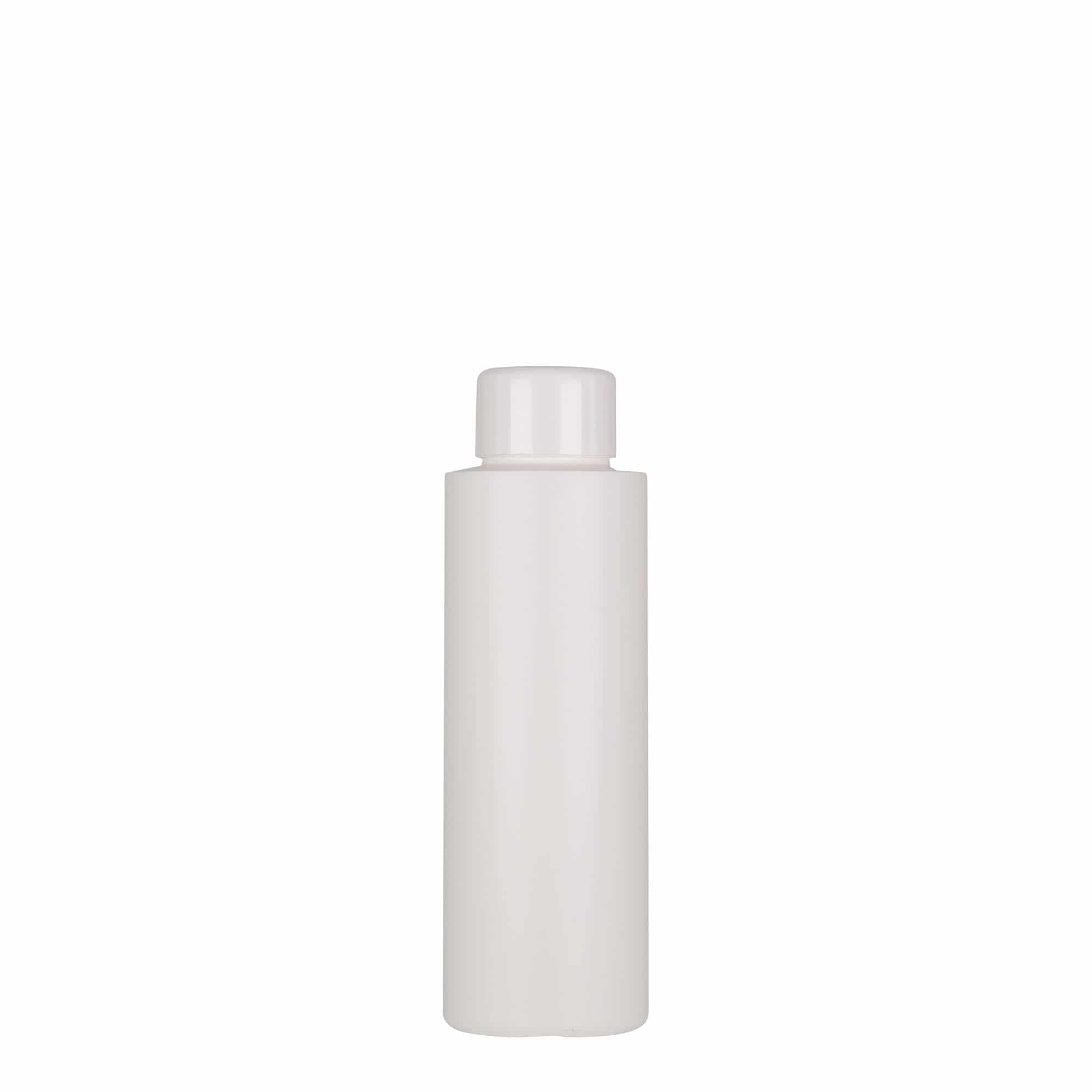 100 ml plastična steklenica »Pipe«, Green HDPE, bela, ustje: GPI 24/410
