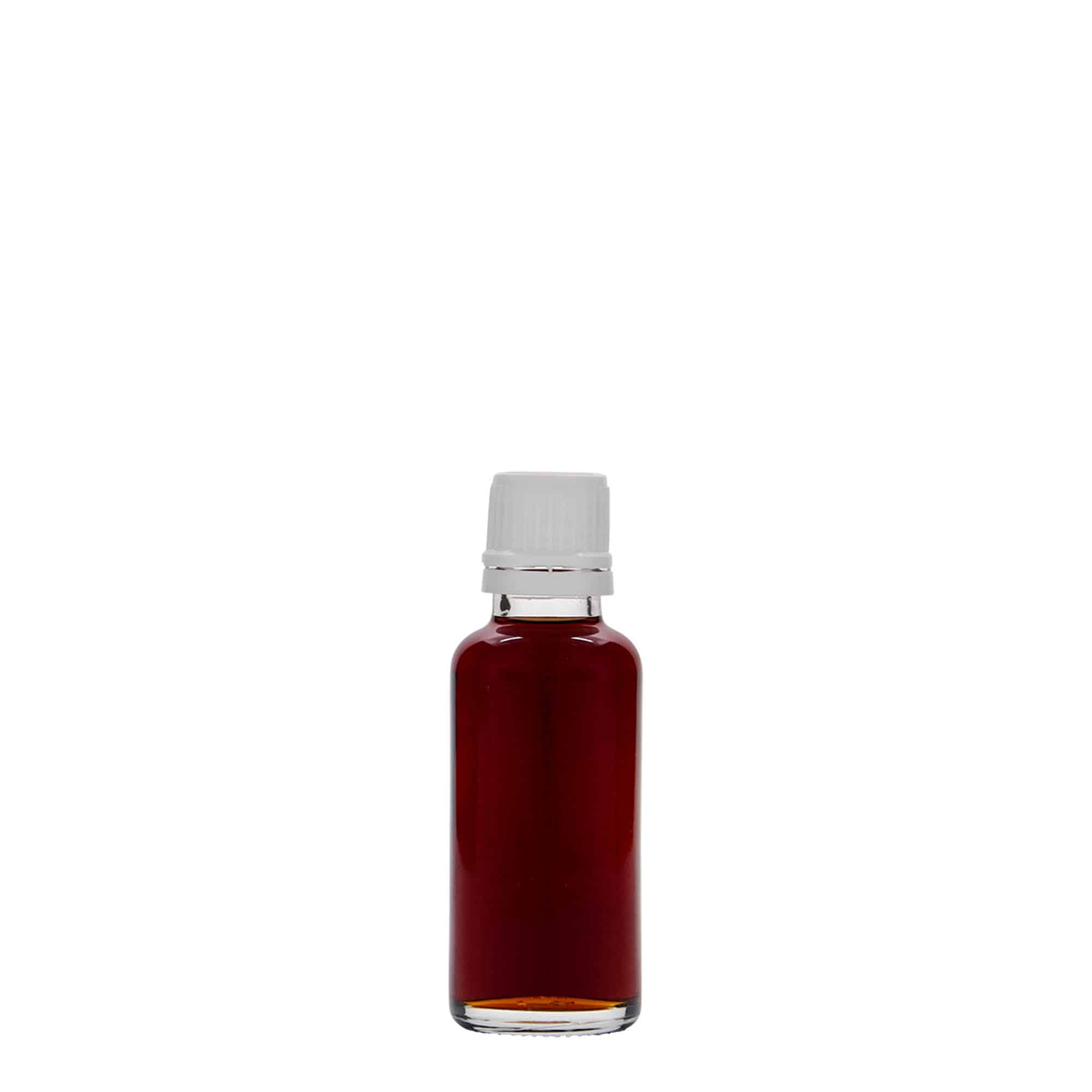 30 ml medicinska steklenička, steklo, odprtina: DIN 18 30 ml medicinska steklenička, steklo, odprtina: DIN 18