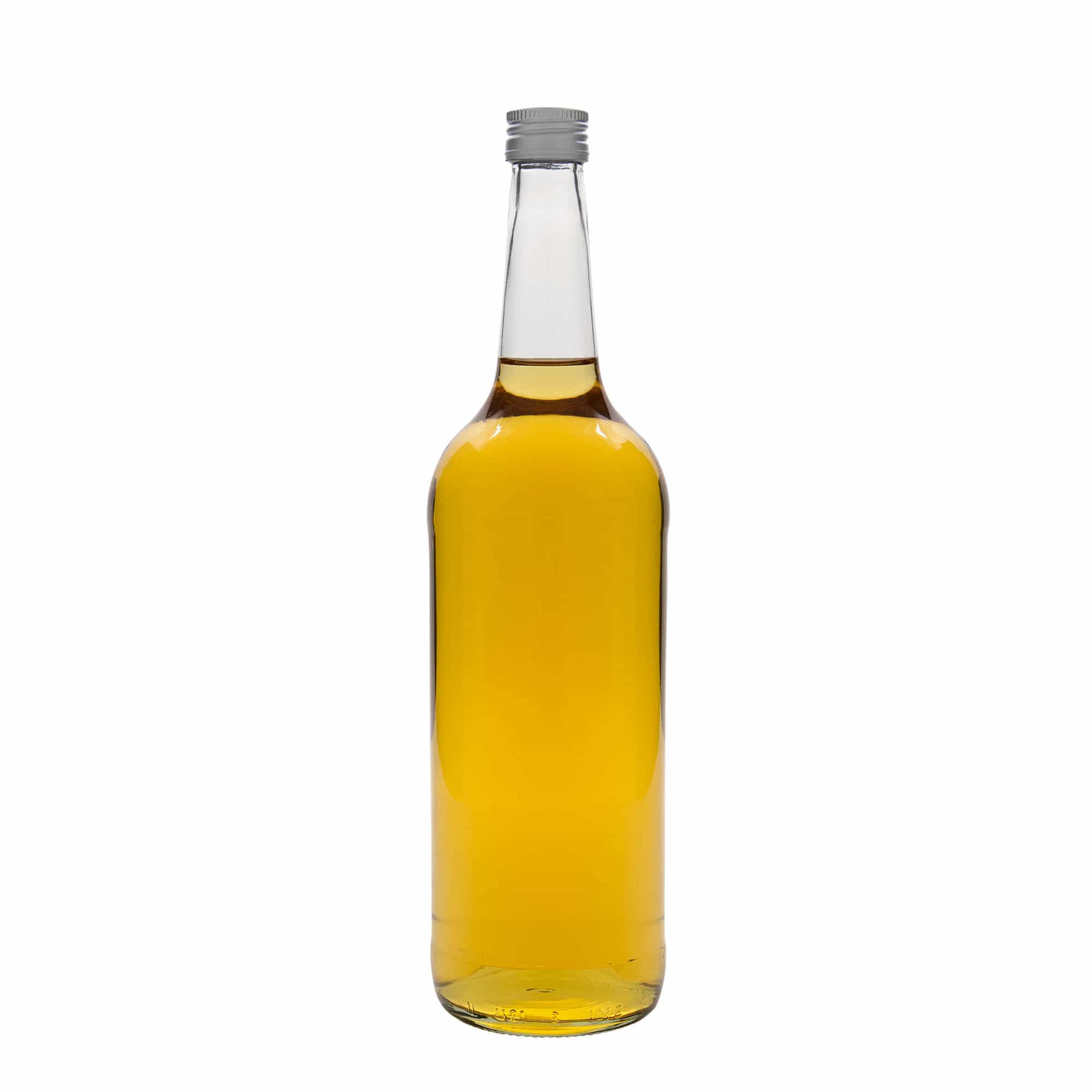 1000 ml steklena steklenica z ravnim vratom, ustje: pluta