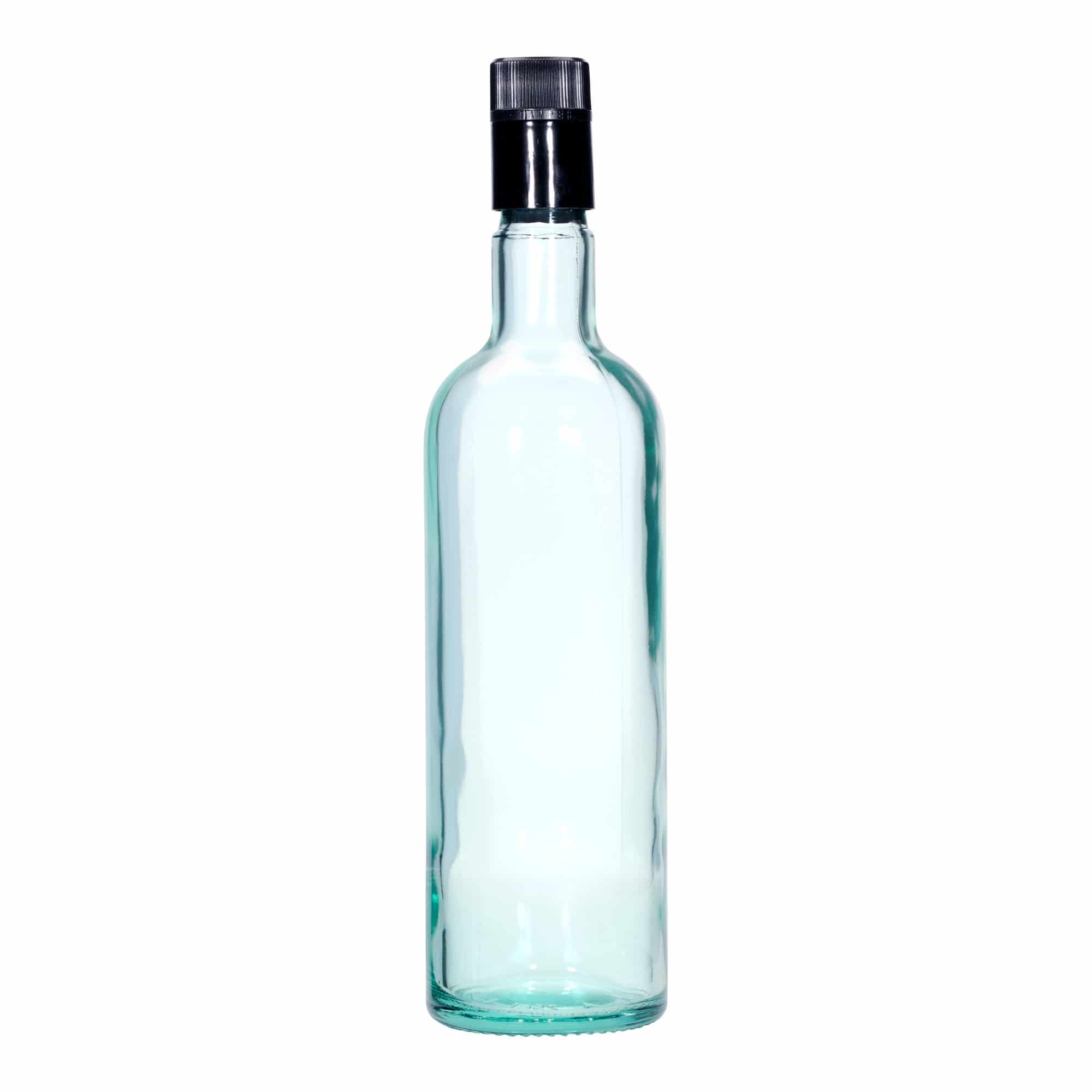 750 ml steklenica za kis/olje »Willy New«, steklo, svetlo zelena, ustje: DOP
