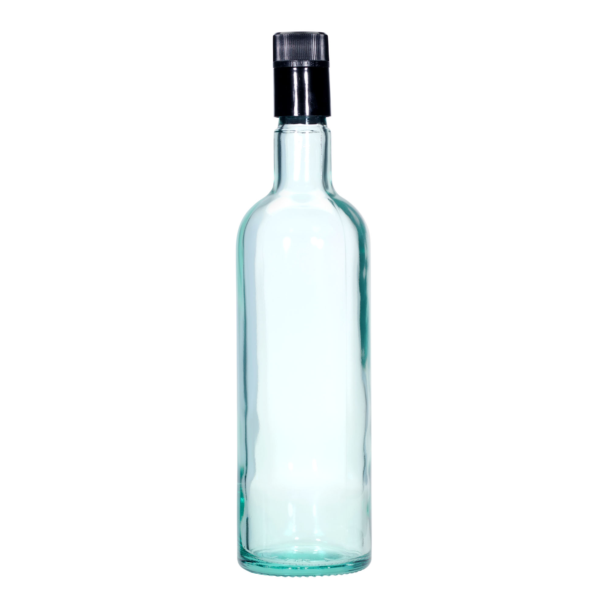 750 ml steklenica za kis/olje 'Willy New', steklo, svetlo zelena, odprtina: DOP