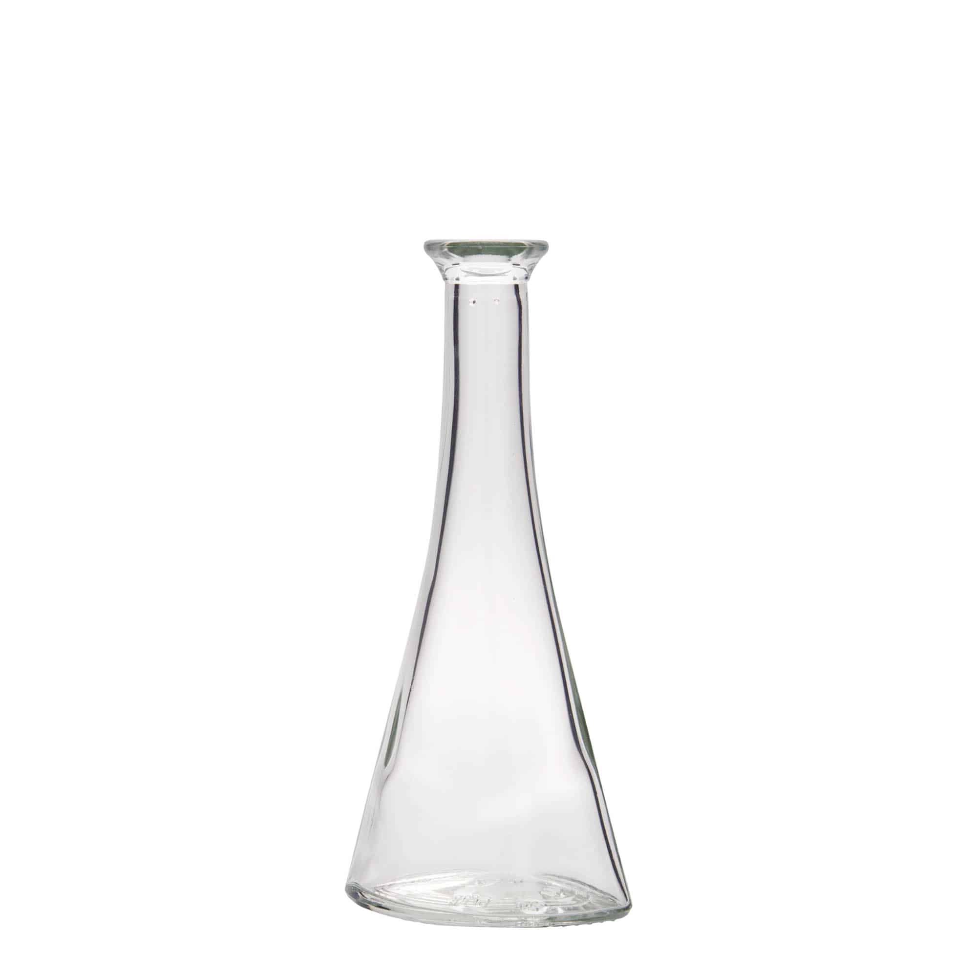 100 ml steklena steklenica »Veronica«, polokrogla, ustje: pluta