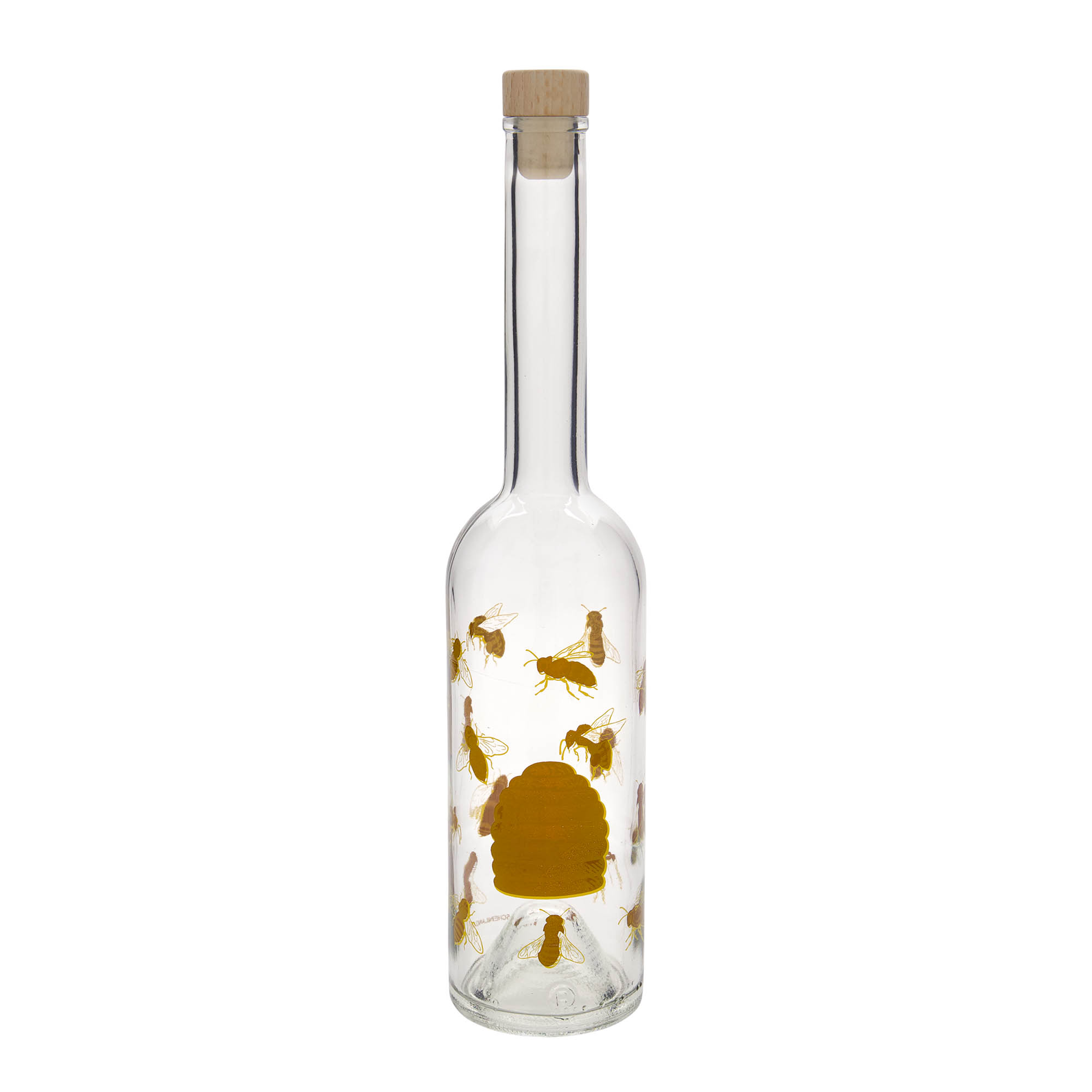 500 ml steklenica 'Opera', motiv: čebele, odprtina: pluta 500 ml steklenica 'Opera', motiv: čebele, odprtina: pluta