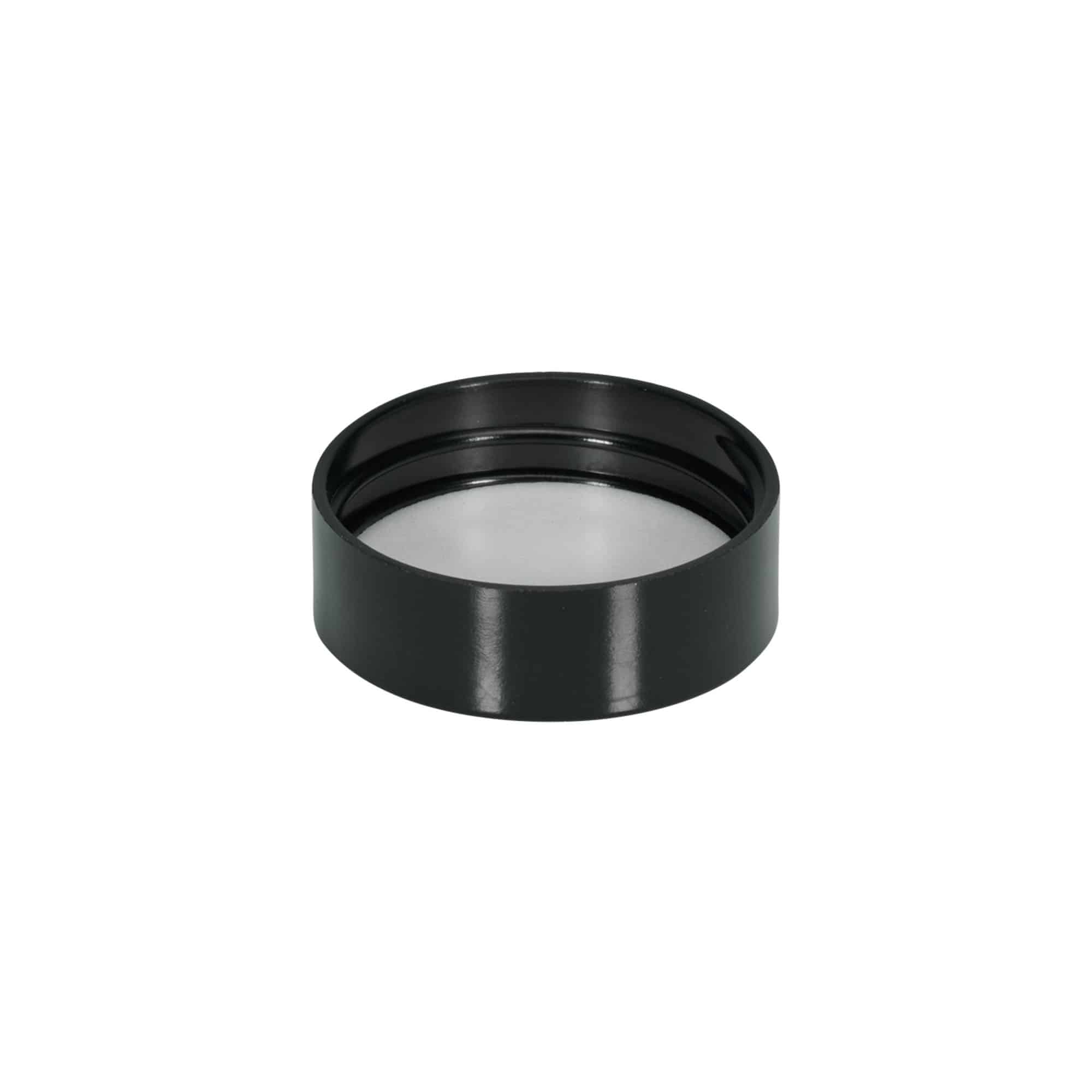 Zavitni pokrov za 30 ml 'Brown Line', PP, bel