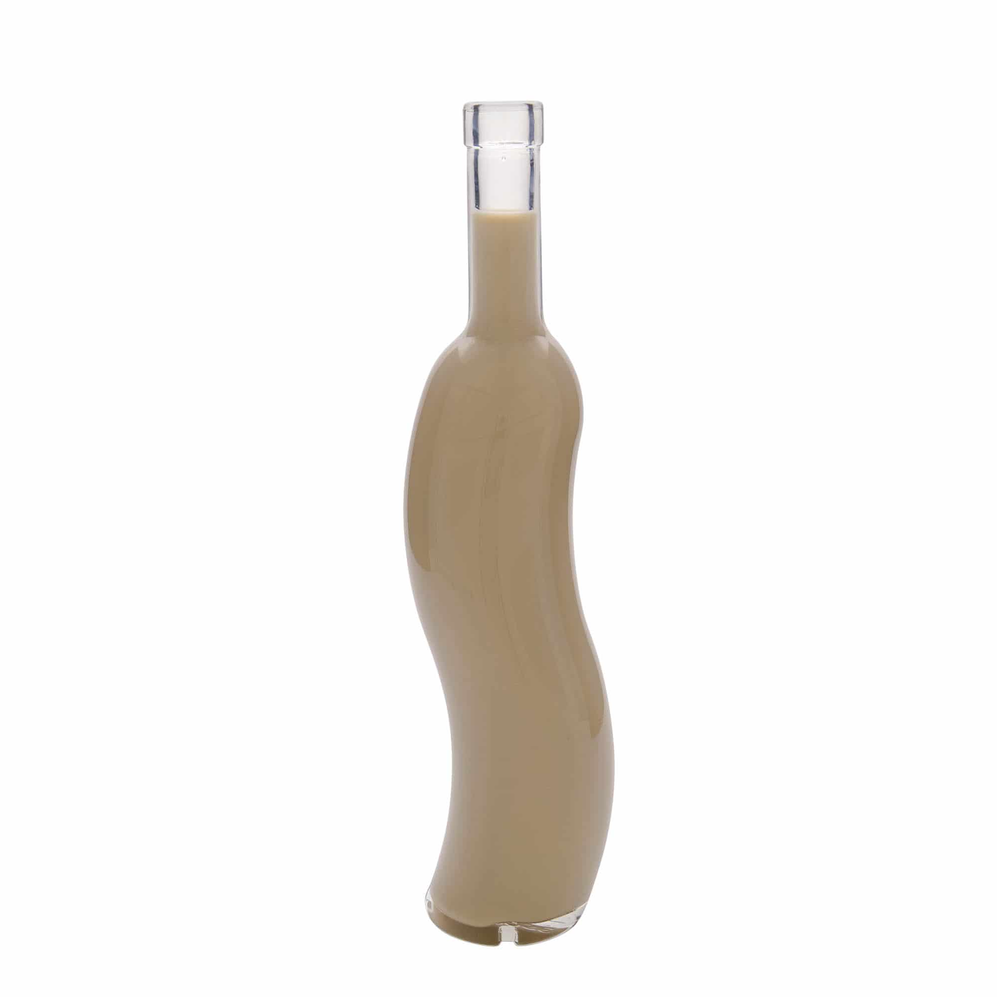 500 ml steklena steklenica »La-Ola«, polokrogla, ustje: pluta