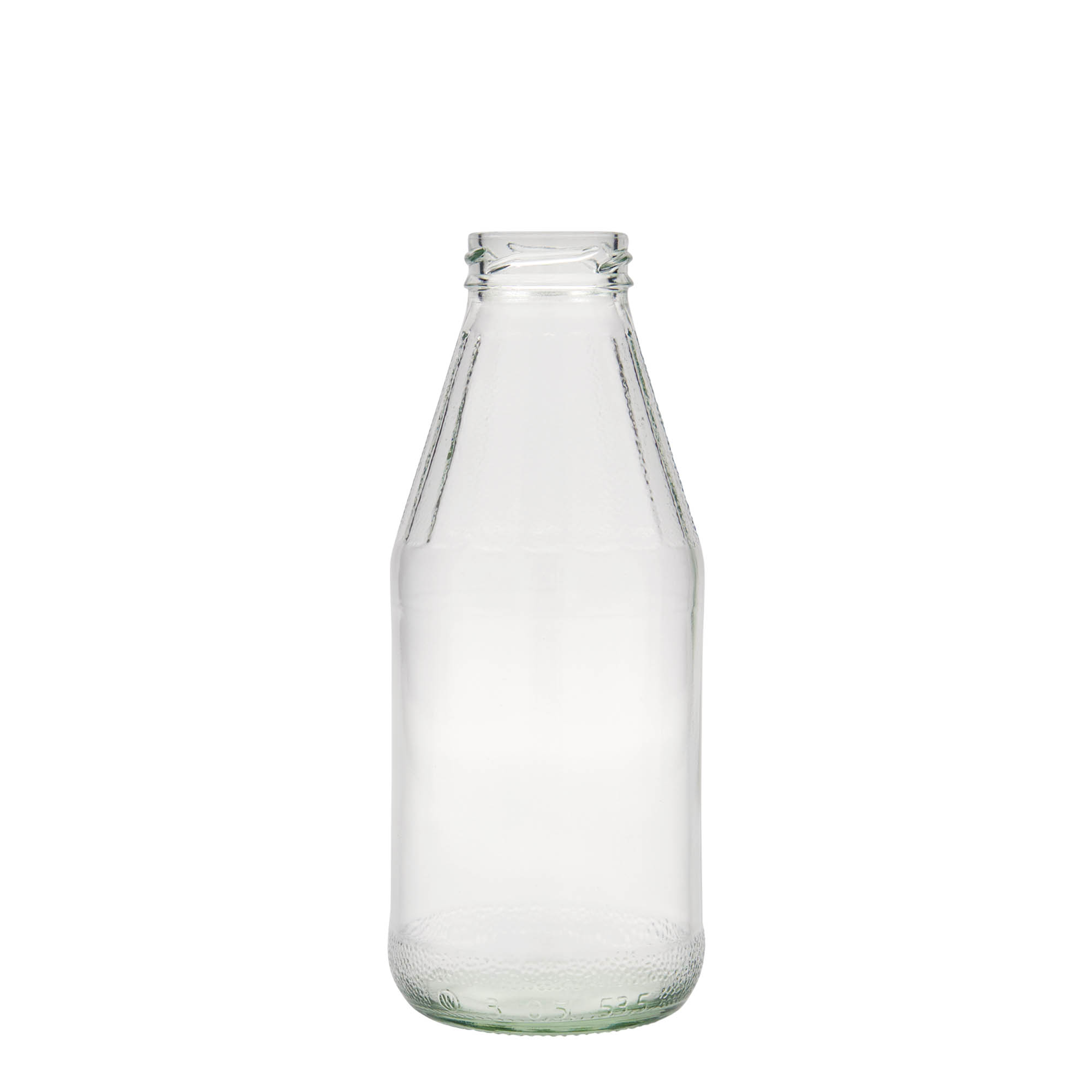 500 ml steklenica z širokim vratom, steklo, odprtina: zavrtni zamašek (TO 43)