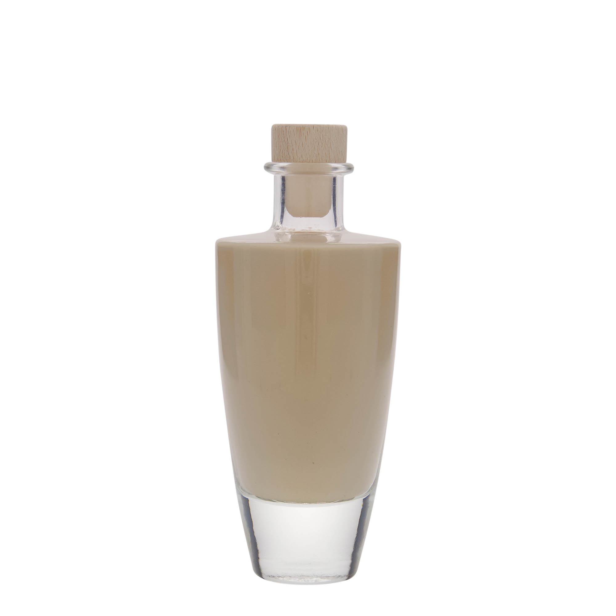 200 ml steklenica 'Vanessa', ovalna, odprtina: plutovinasta