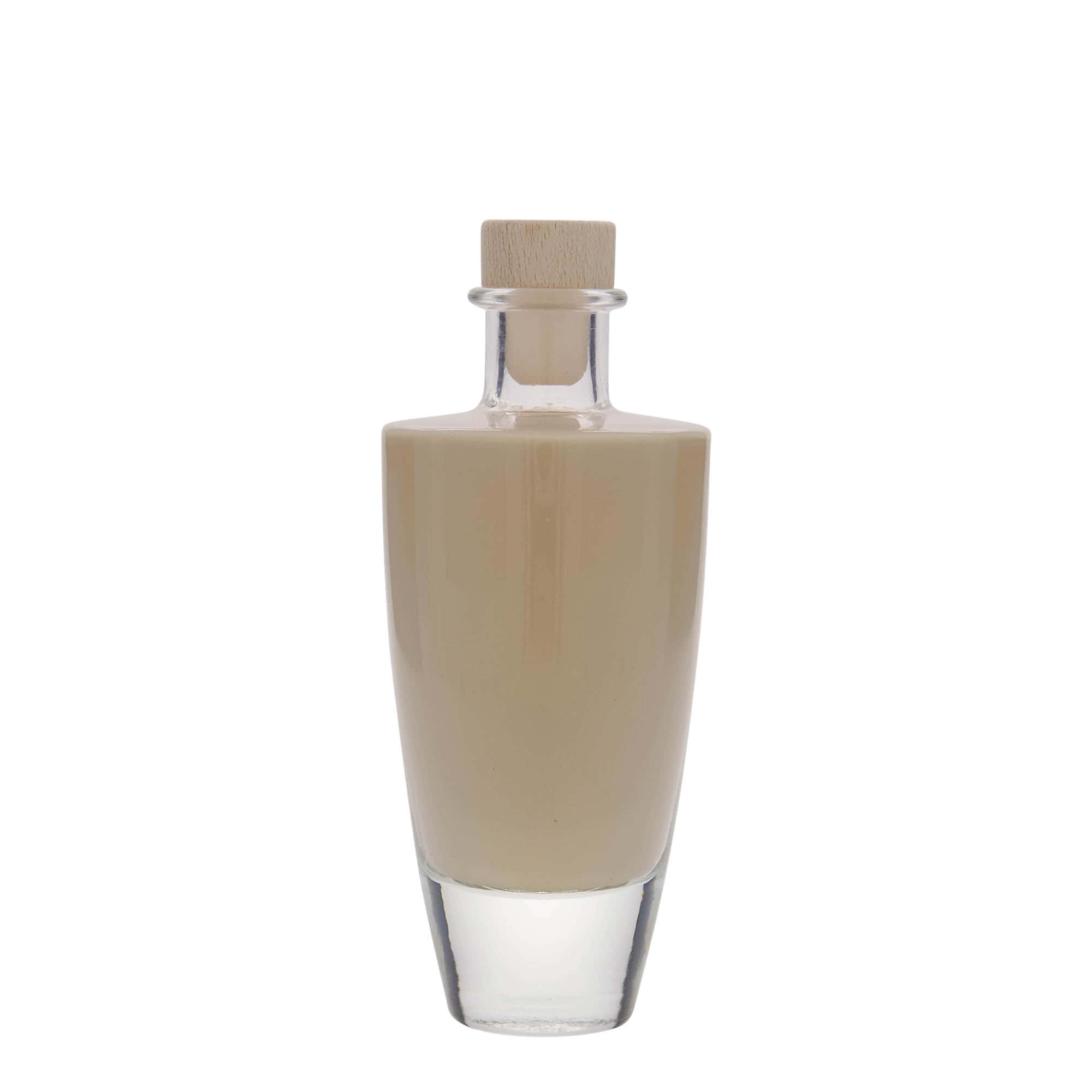 200 ml steklenica 'Vanessa', ovalna, odprtina: plutovinasta