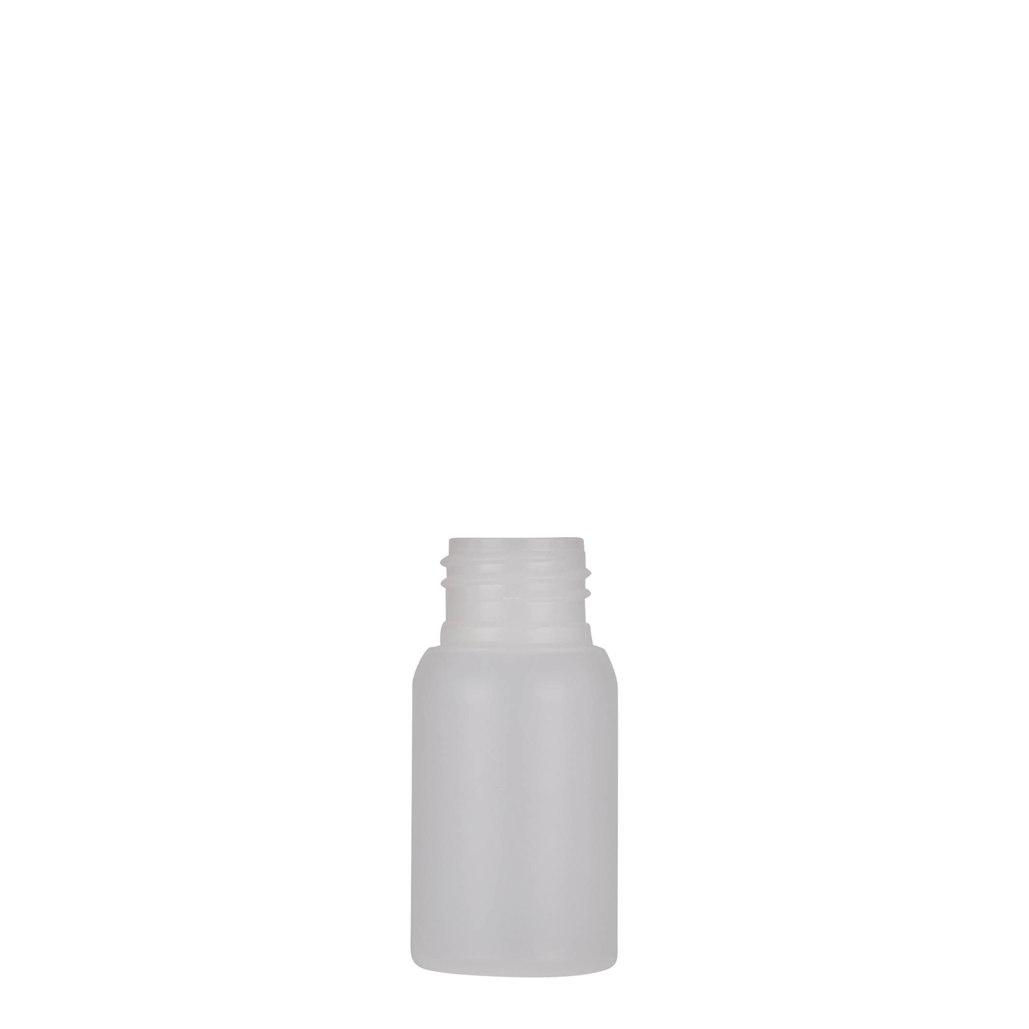 30 ml plastična steklenička 'Tuffy', HDPE, naravna, odprtina: 24/410 30 ml plastična steklenička 'Tuffy', HDPE, naravna, odprtina: 24/410