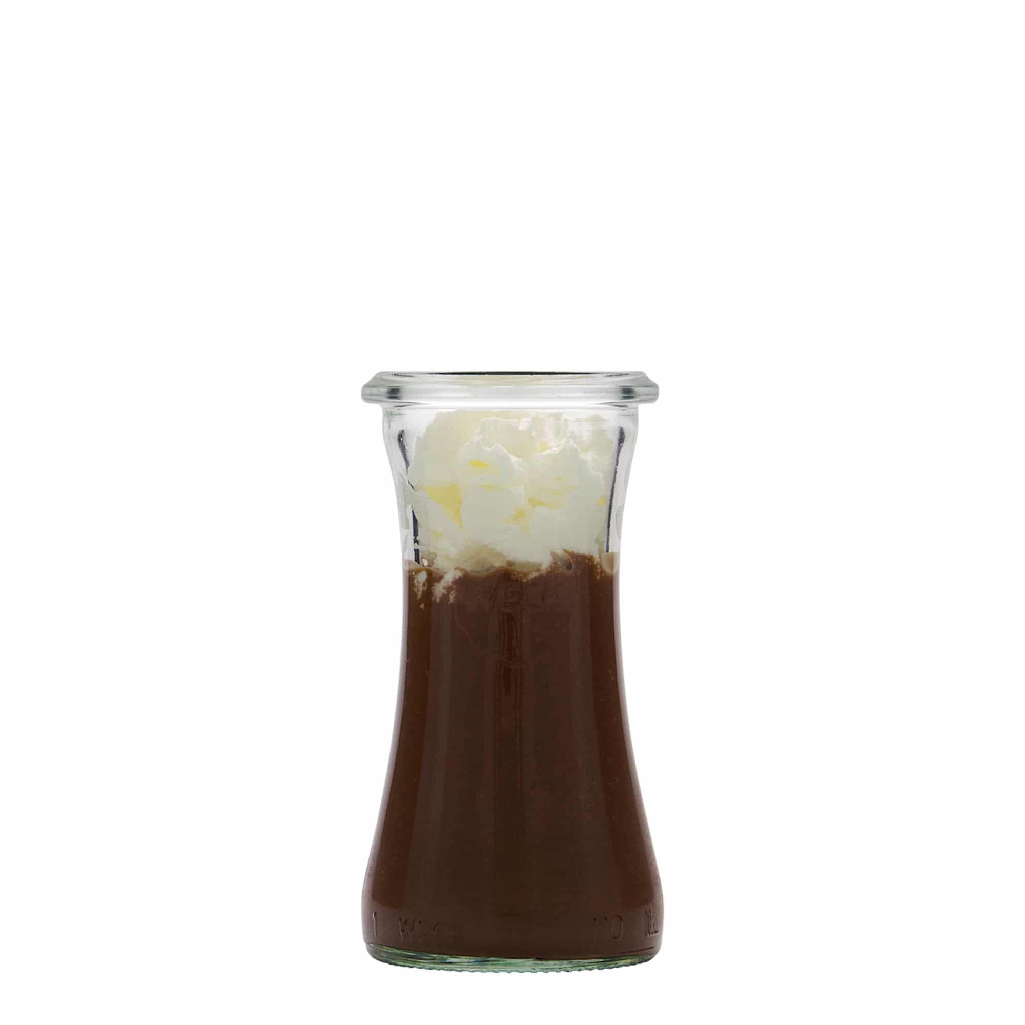 110 ml kozarec za delikatese WECK, ustje: Okrogel rob