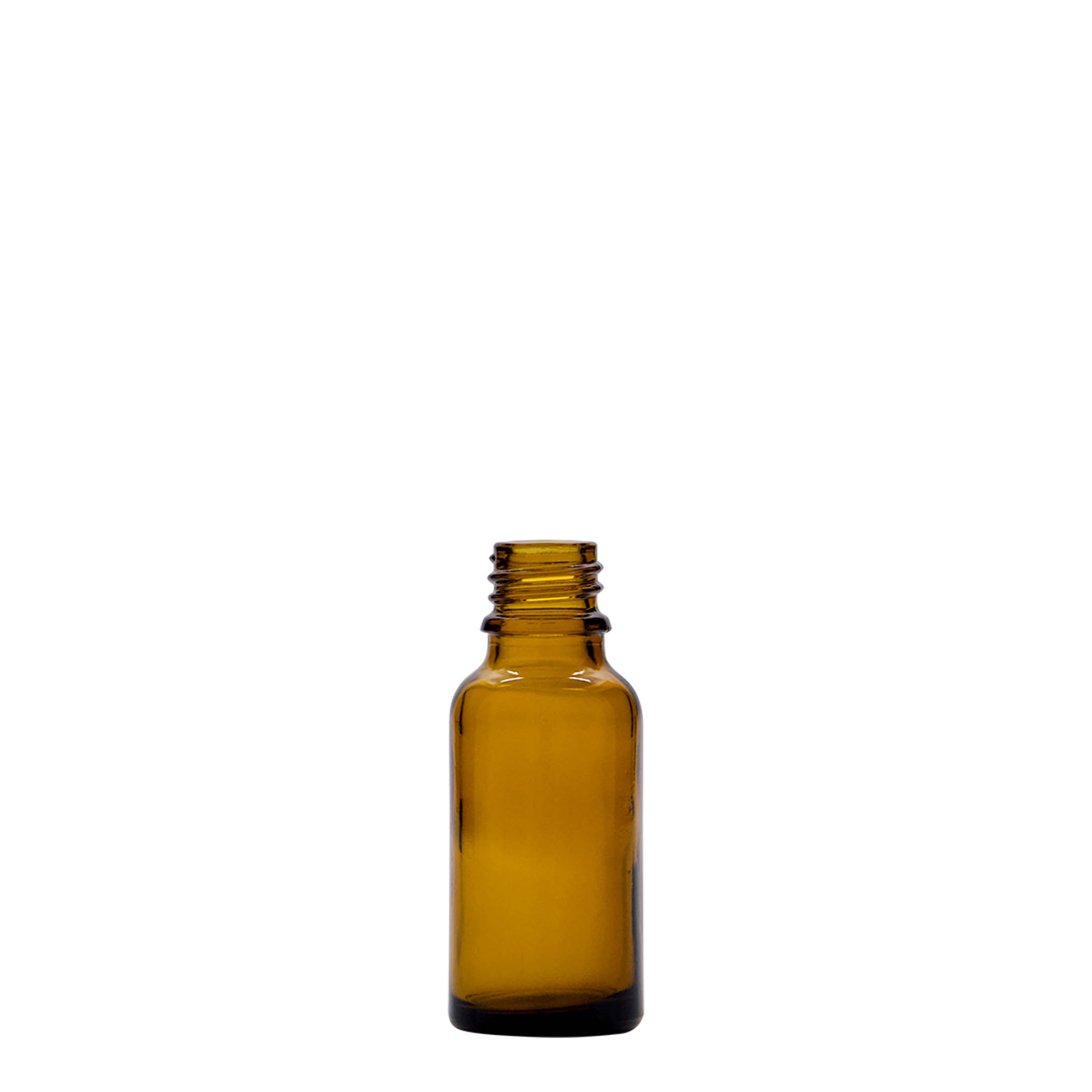 20 ml medicinska steklenička, rjavo steklo, odprtina: DIN 18
