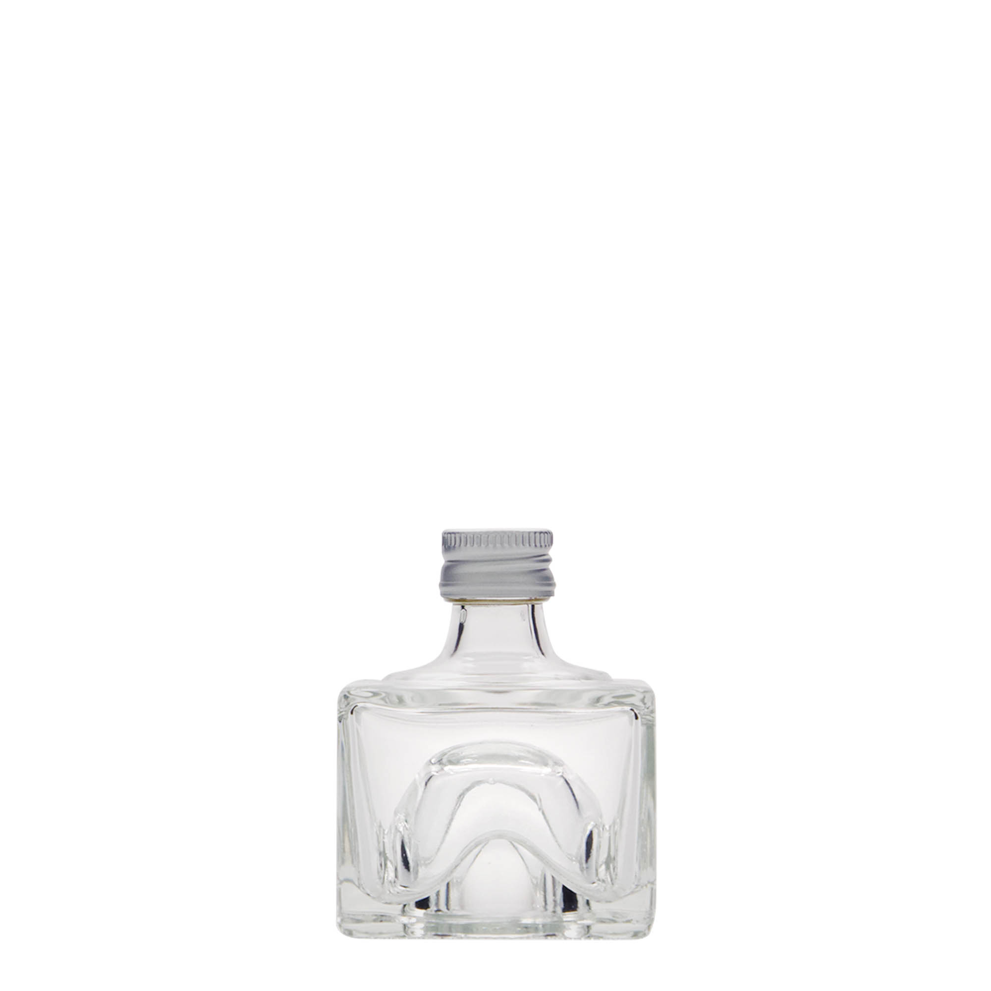 40 ml steklenička 'Cocolores', kvadratna, odprtina: PP 18 40 ml steklenička 'Cocolores', kvadratna, odprtina: PP 18